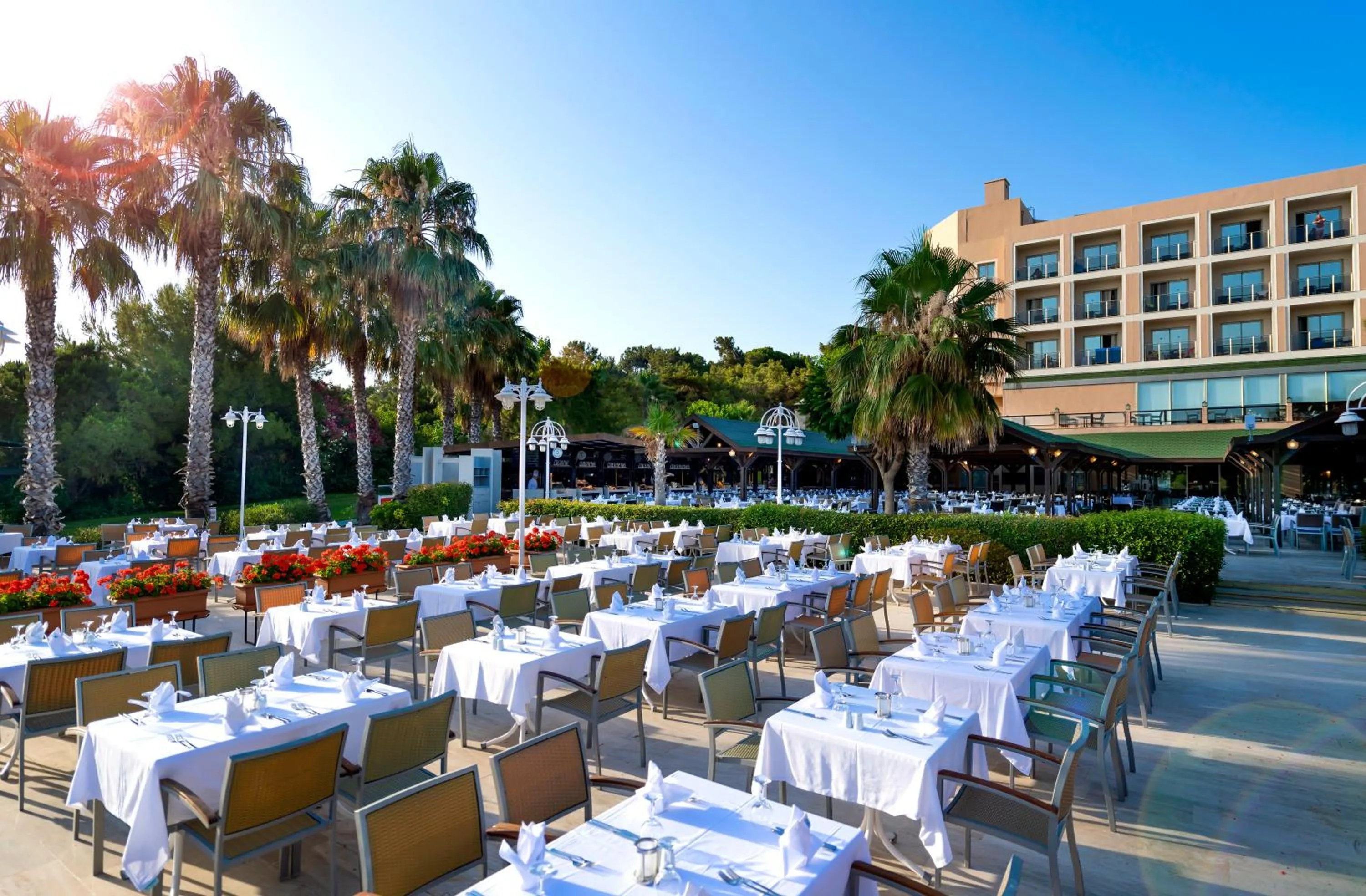 Restaurant/places to eat in Turquoise Hotel