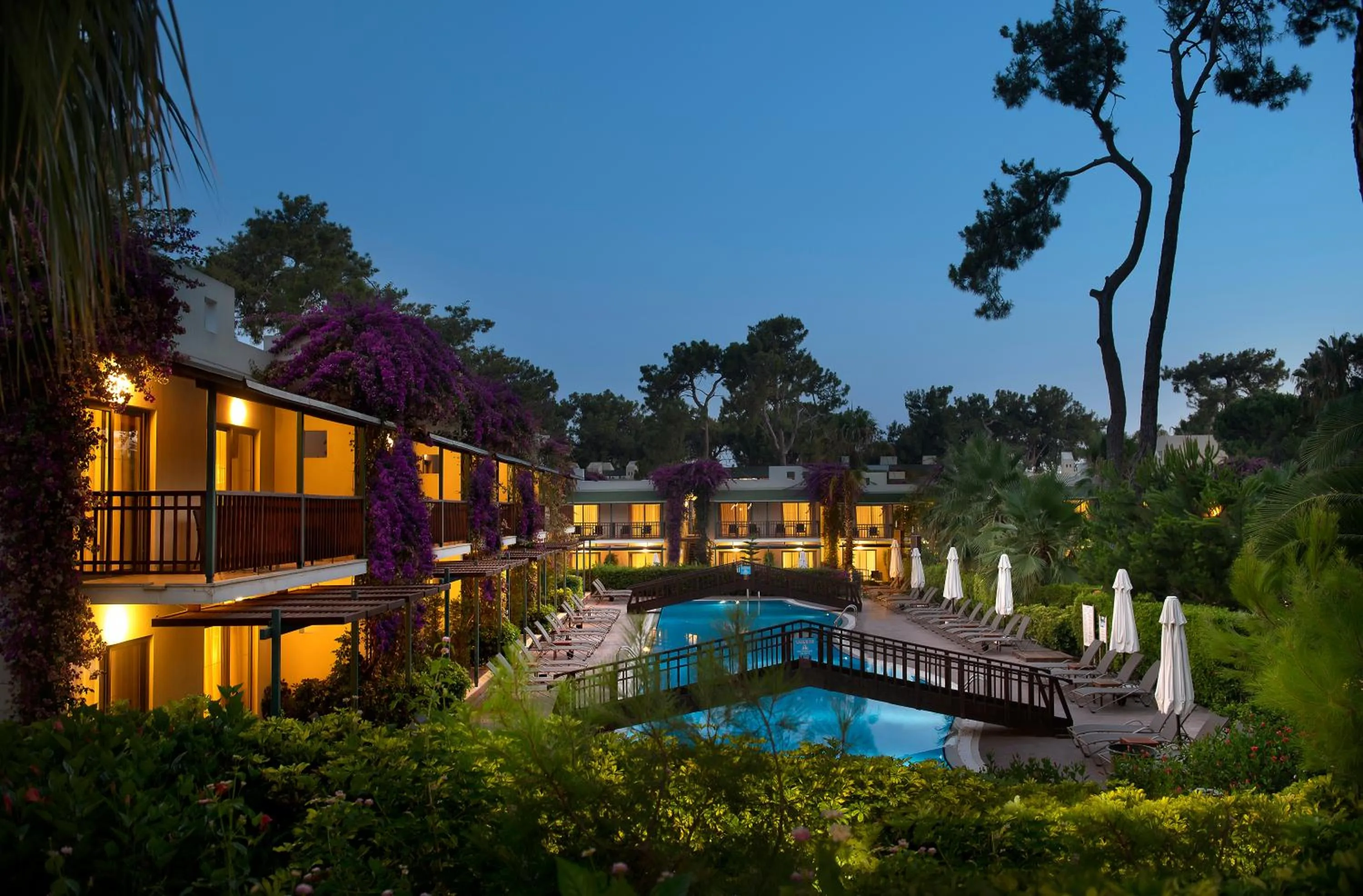 Pool view in Turquoise Hotel