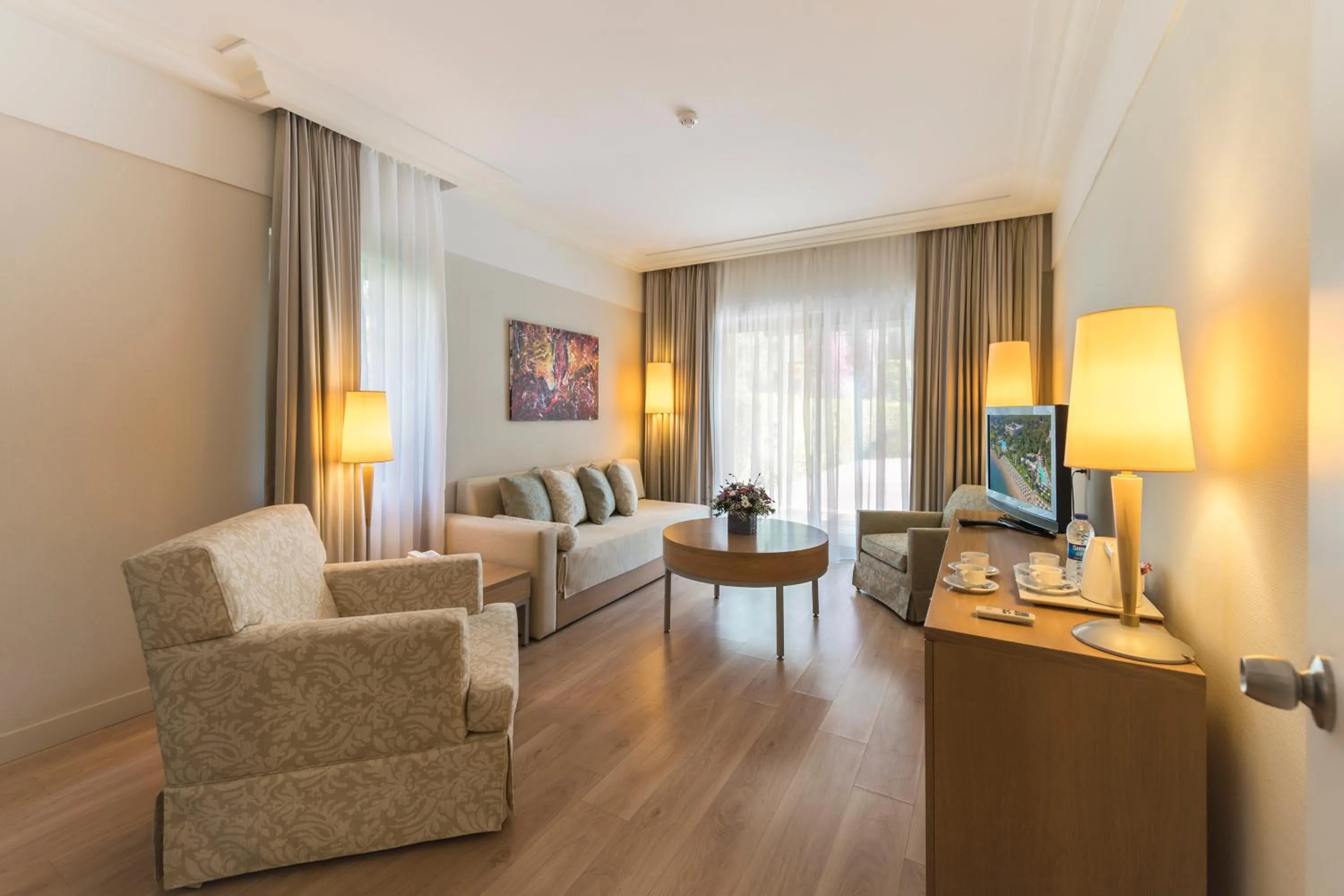 Bedroom in Turquoise Hotel