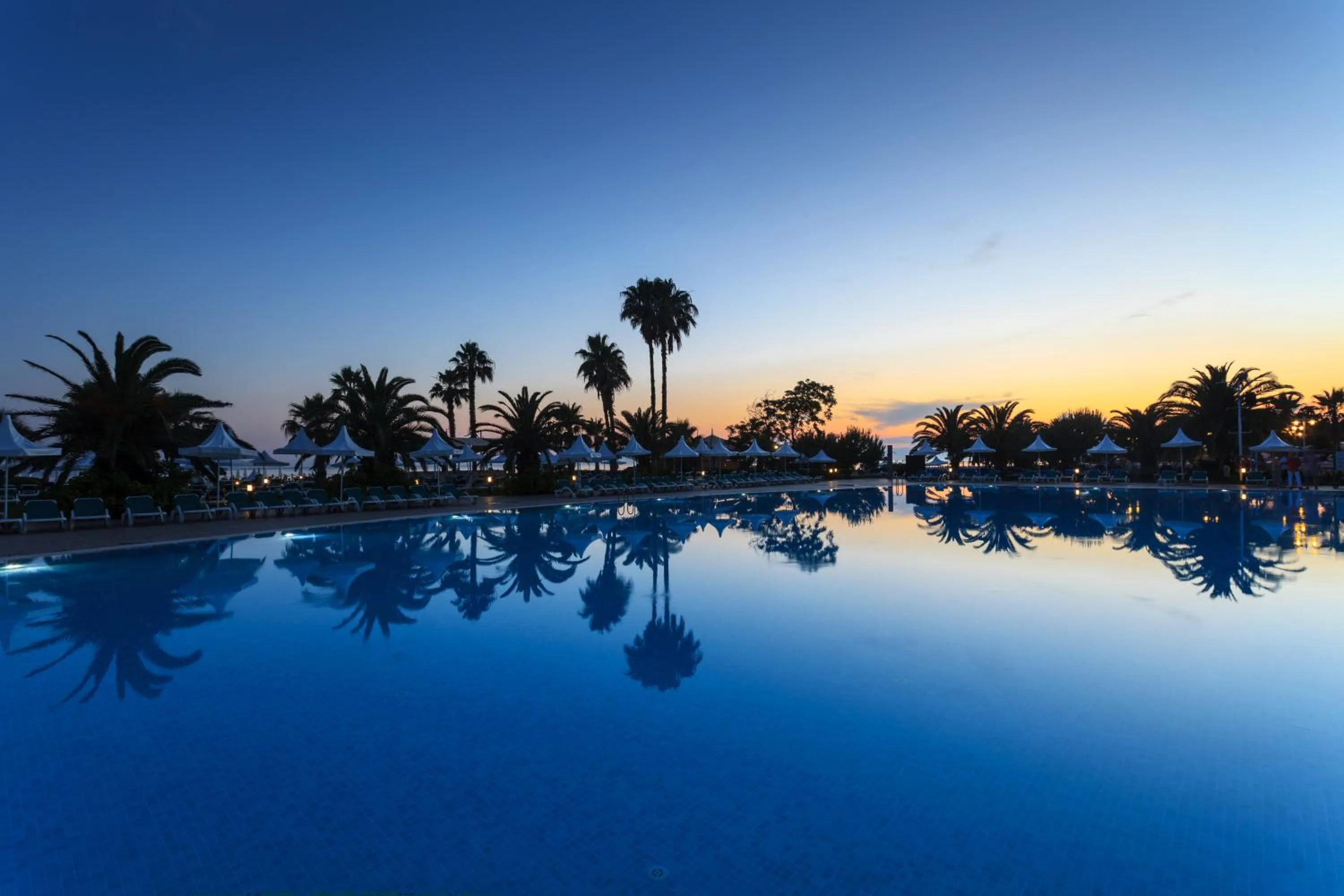 Swimming pool in Turquoise Hotel