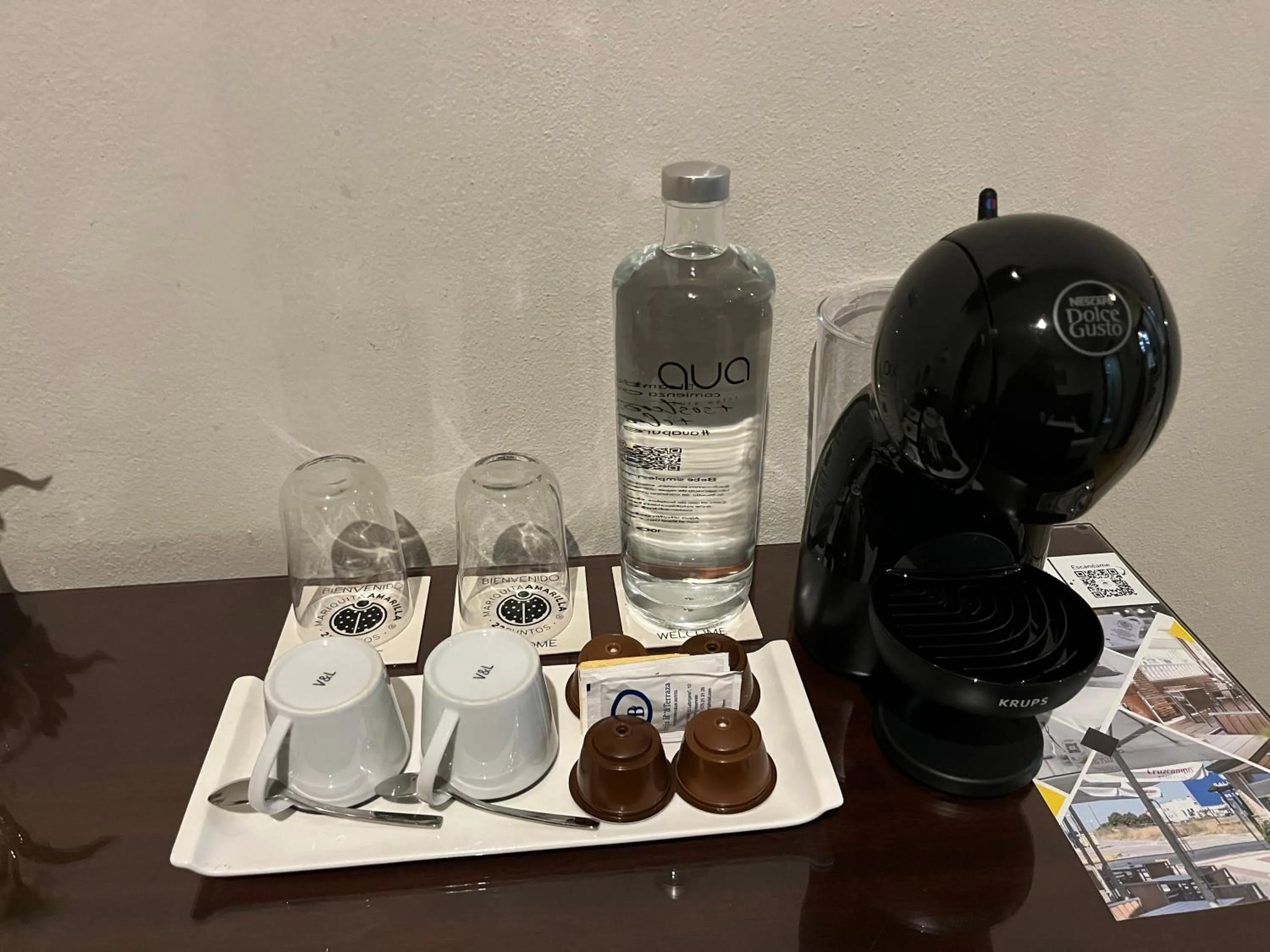 Coffee/tea facilities in Hotel LB Lebrija by MA 22 Puntos