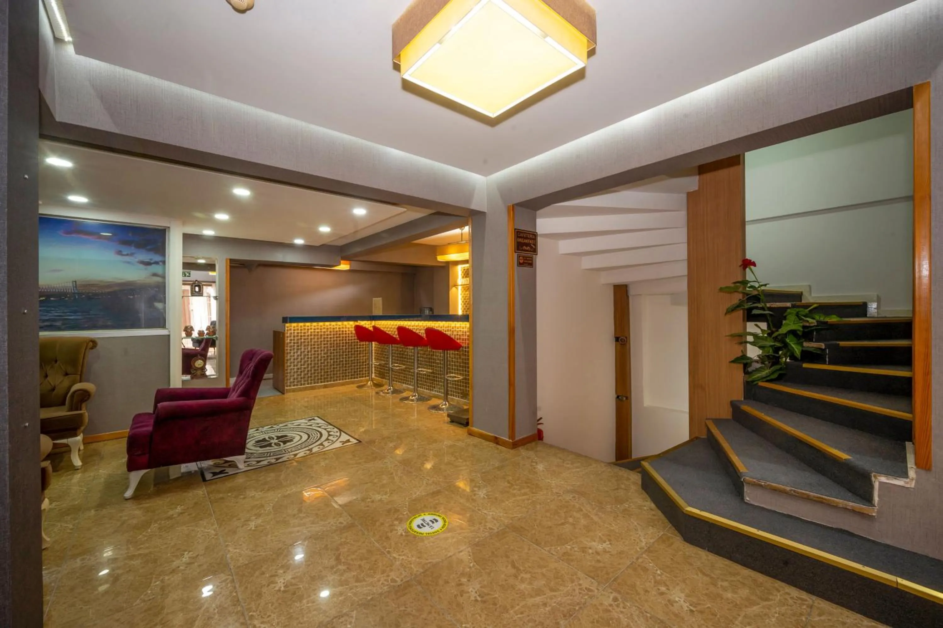 Lobby or reception in Tamara Residence Hotel İstanbul