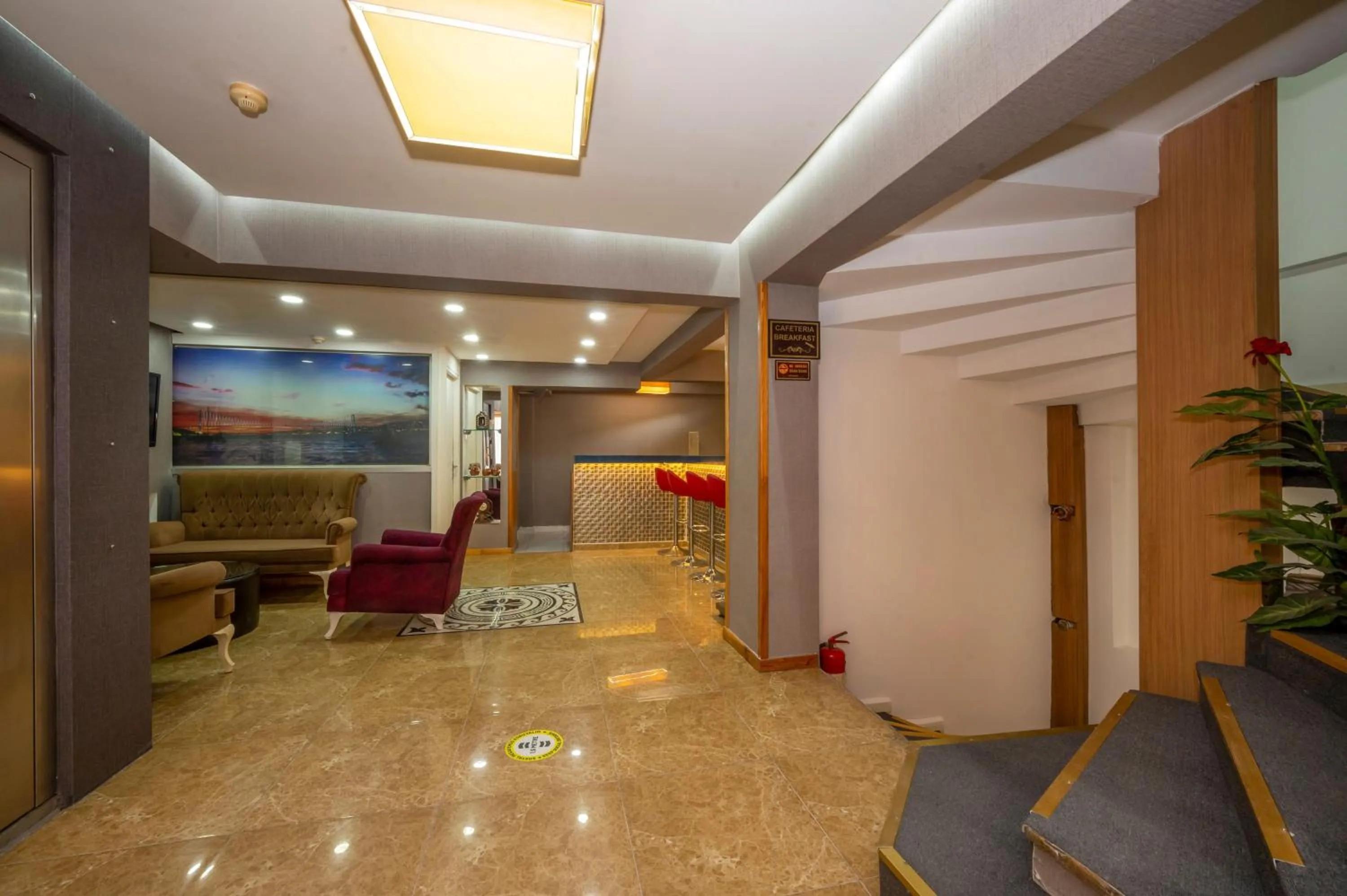Lobby or reception in Tamara Residence Hotel İstanbul