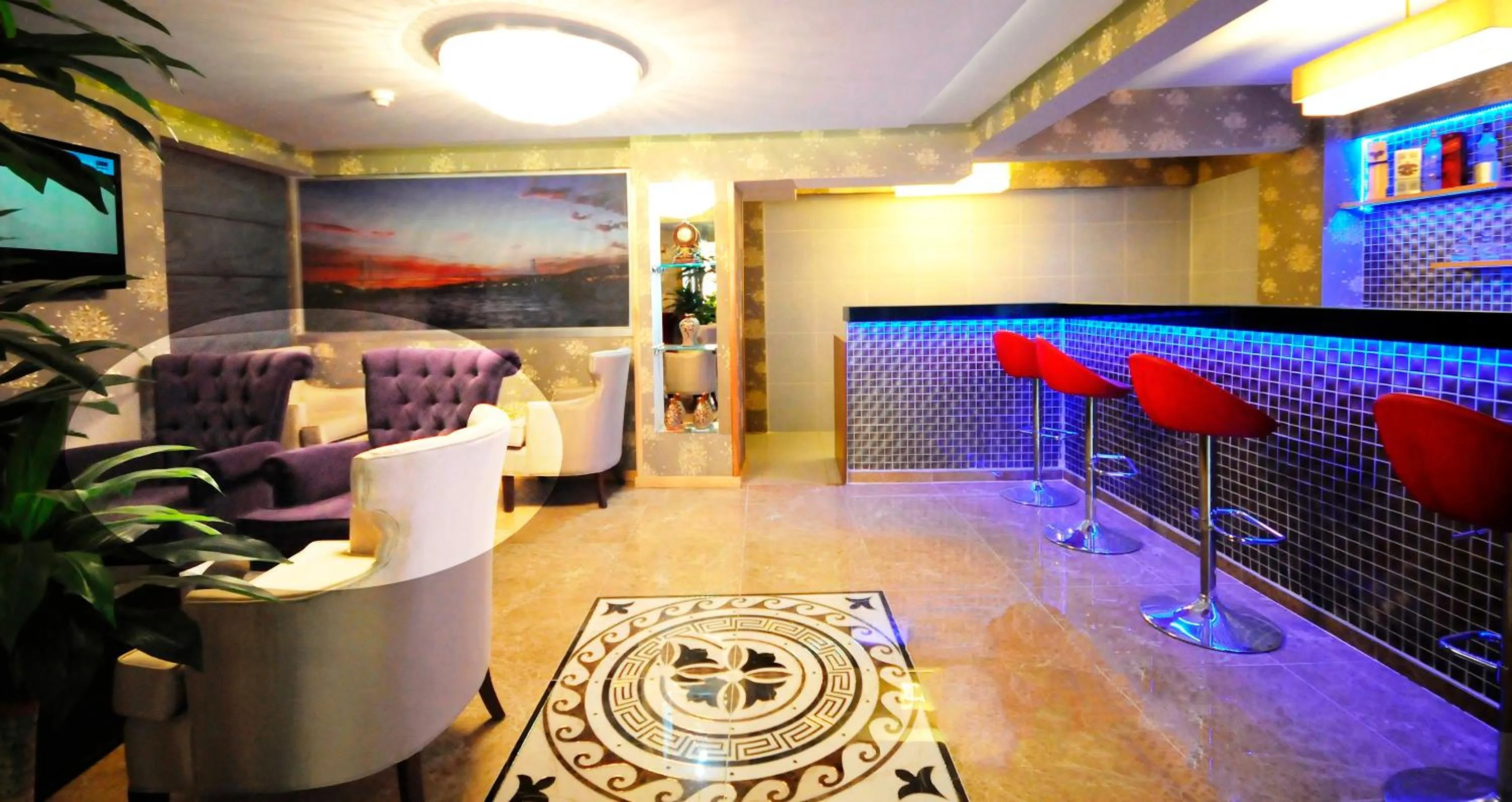 Lounge or bar in Tamara Residence Hotel İstanbul