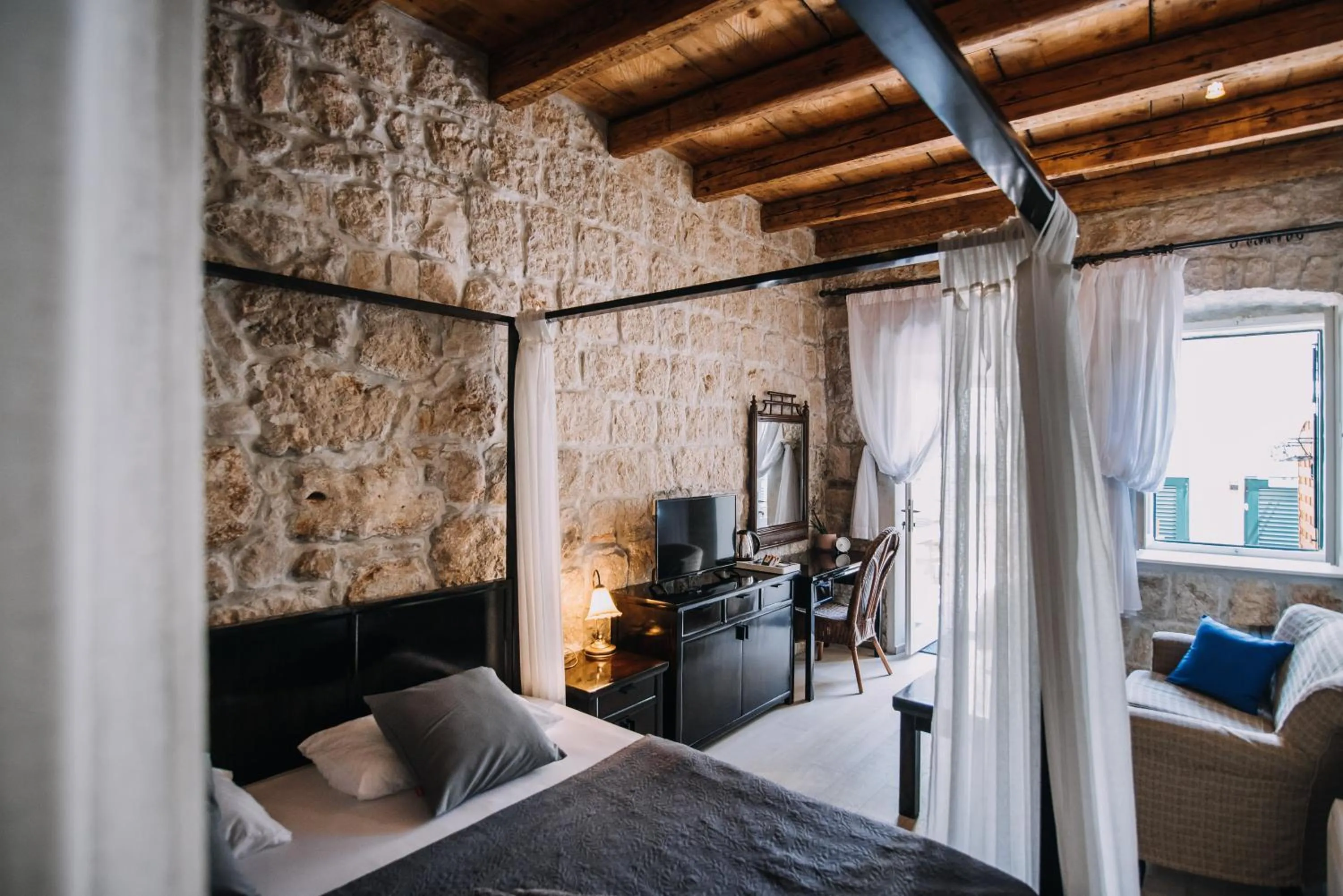 Bedroom, Bed in Villa Allure of Dubrovnik