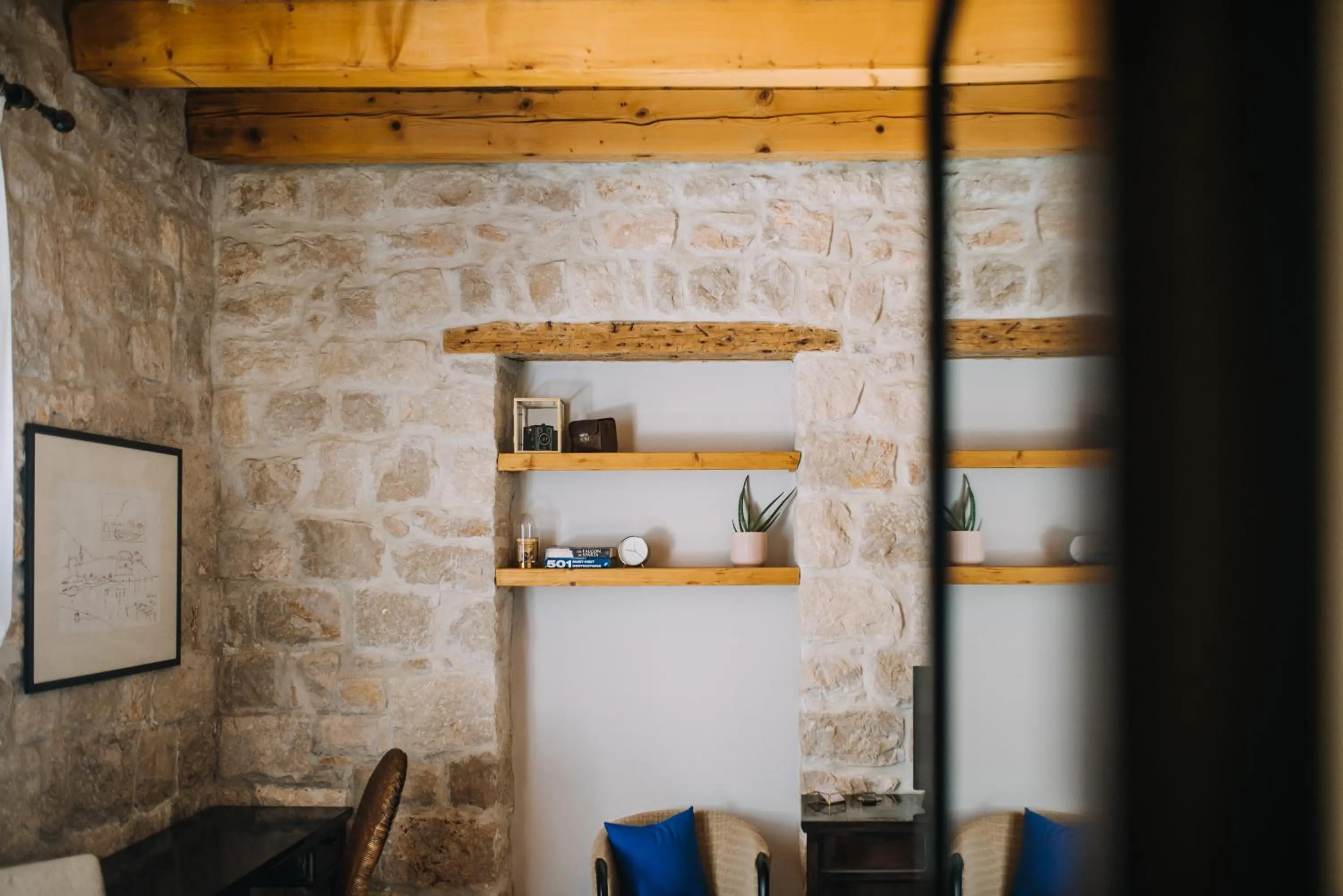 Decorative detail in Villa Allure of Dubrovnik