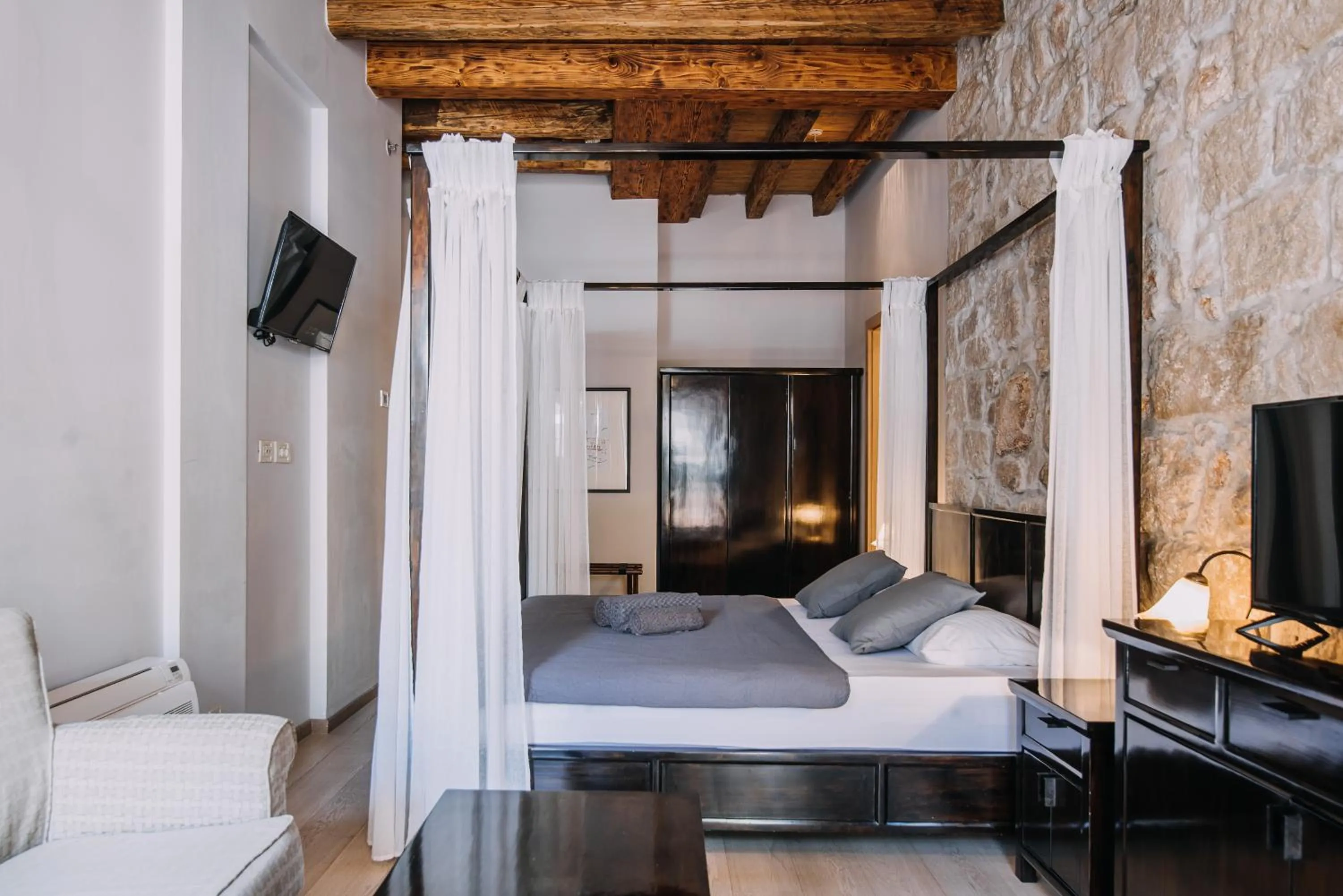 Bed in Villa Allure of Dubrovnik