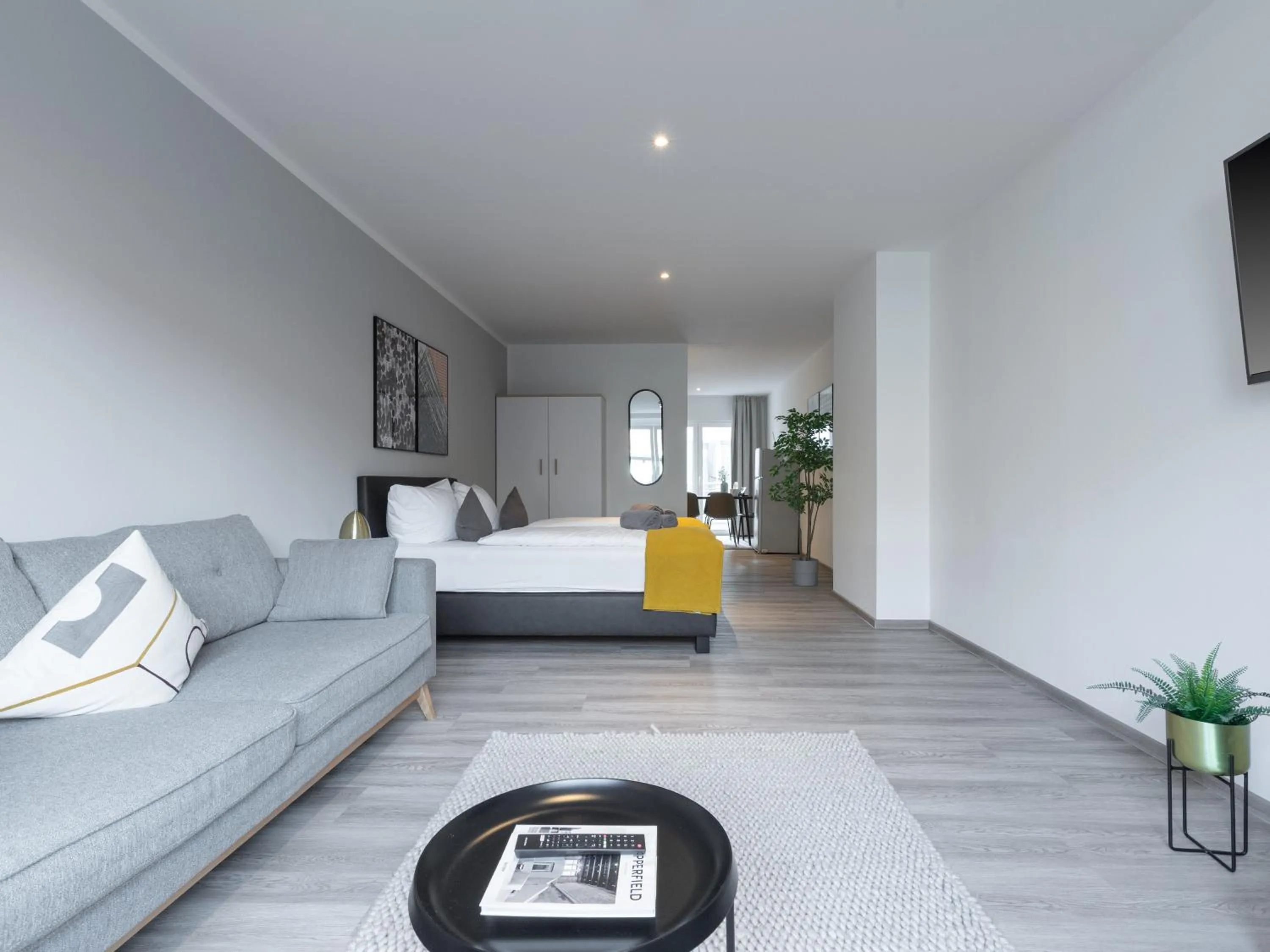 Bed in Limehome Essen Kibbelstraße