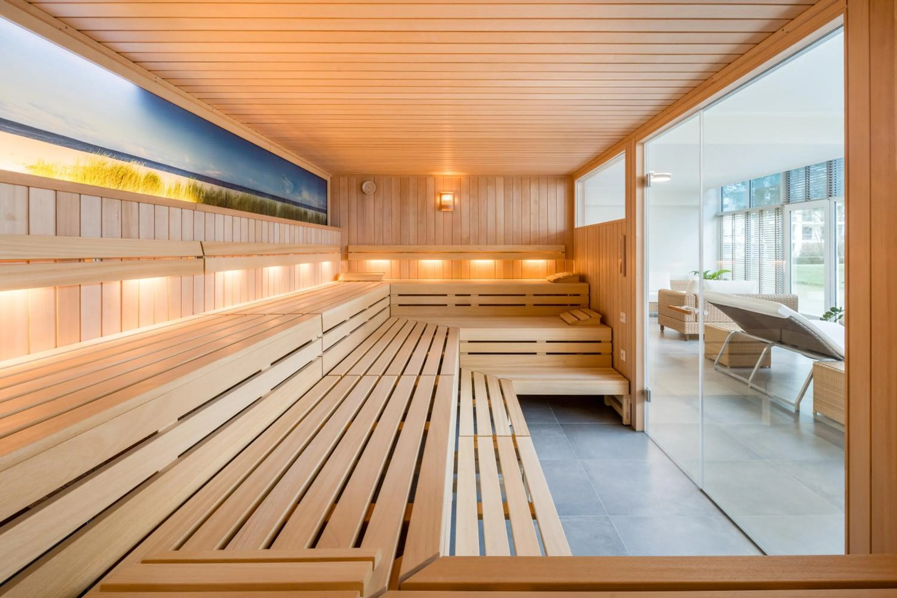 Spa and wellness centre/facilities in Hotel Bellevue