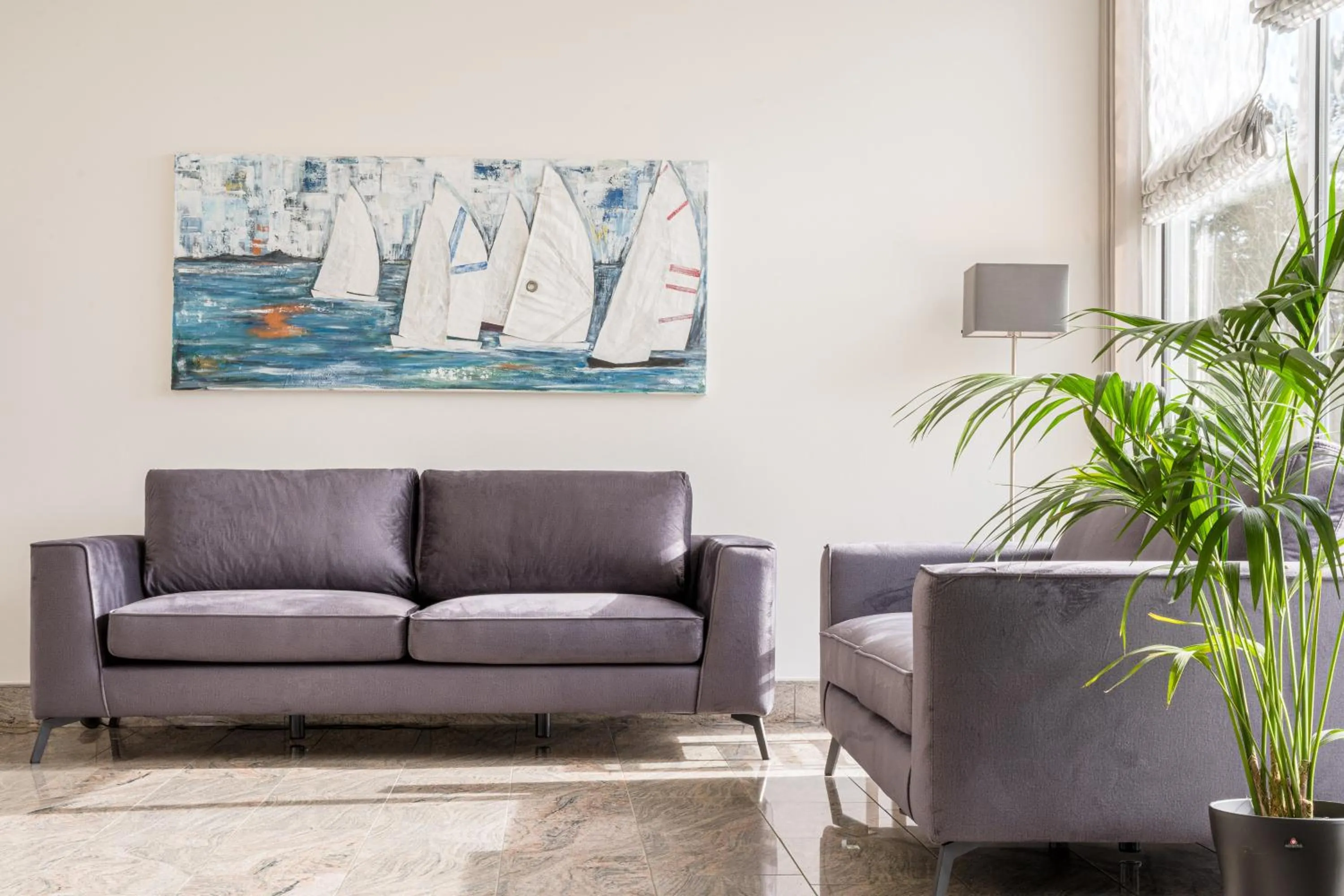 Lobby or reception in Hotel Bellevue