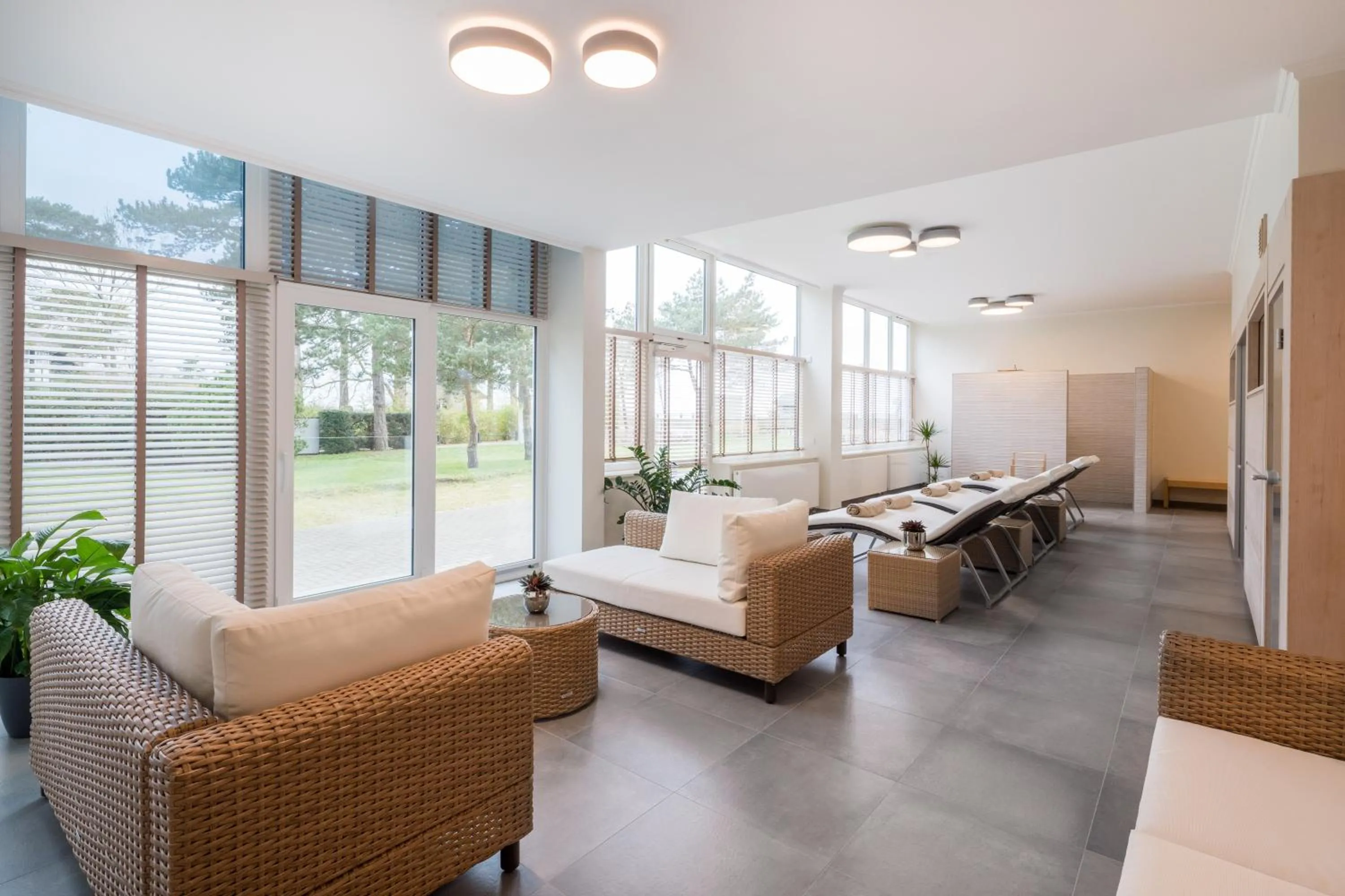 Spa and wellness centre/facilities in Hotel Bellevue
