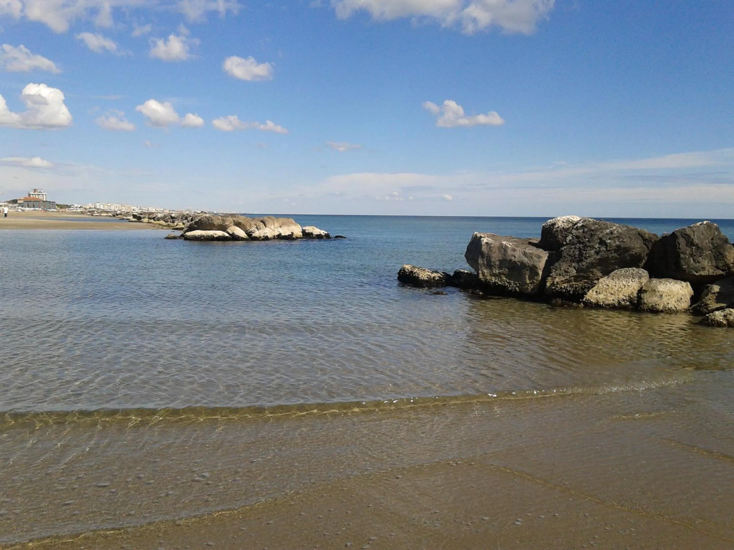 Beach in Hotel Aquila D'Oro