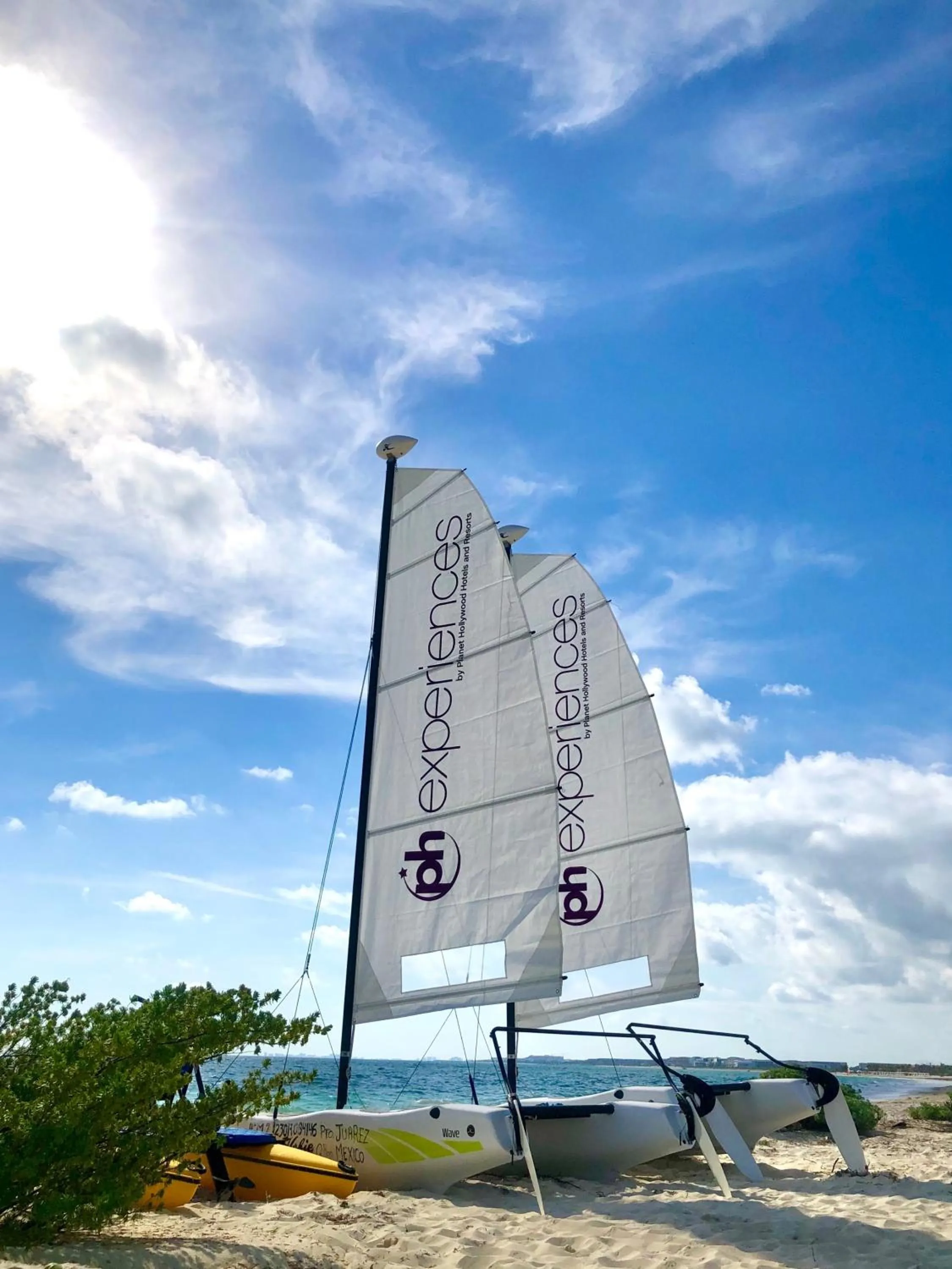 Windsurfing in Planet Hollywood Cancun Adult Scene by Royalton, An Autograph Collection All-Inclusive Resort - Adults Only