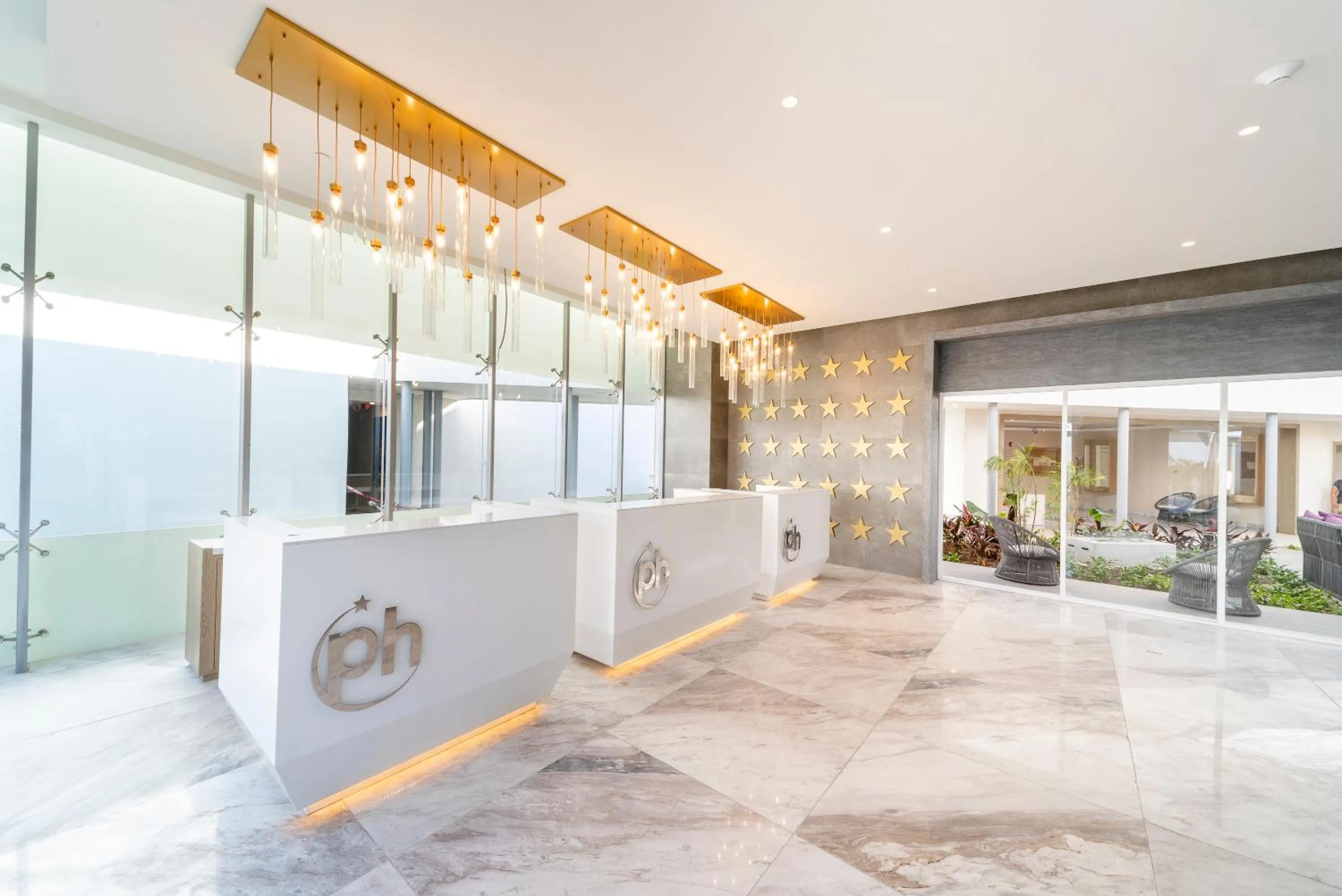 Lobby or reception in Planet Hollywood Cancun Adult Scene by Royalton, An Autograph Collection All-Inclusive Resort - Adults Only