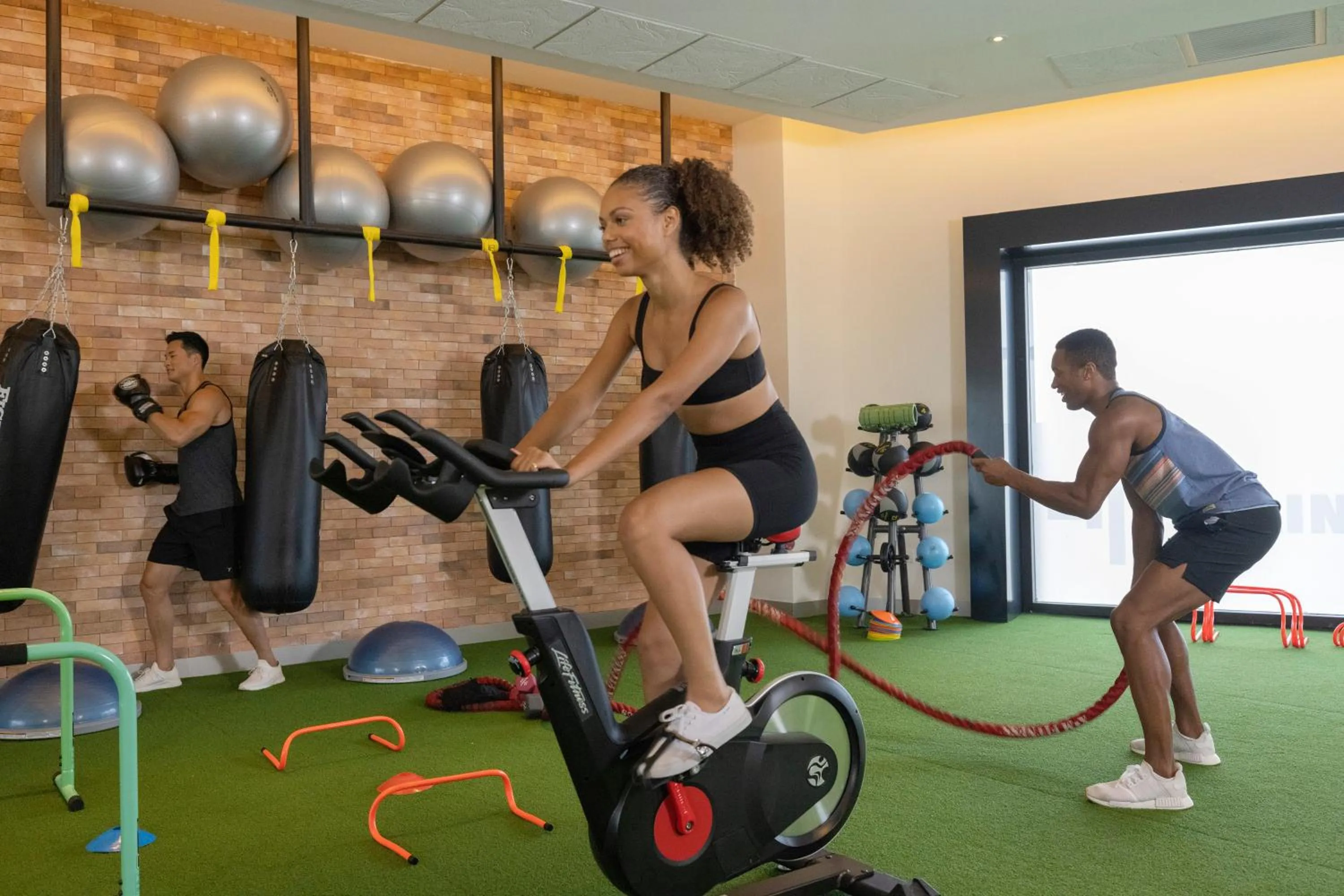 Fitness centre/facilities in Planet Hollywood Cancun Adult Scene by Royalton, An Autograph Collection All-Inclusive Resort - Adults Only