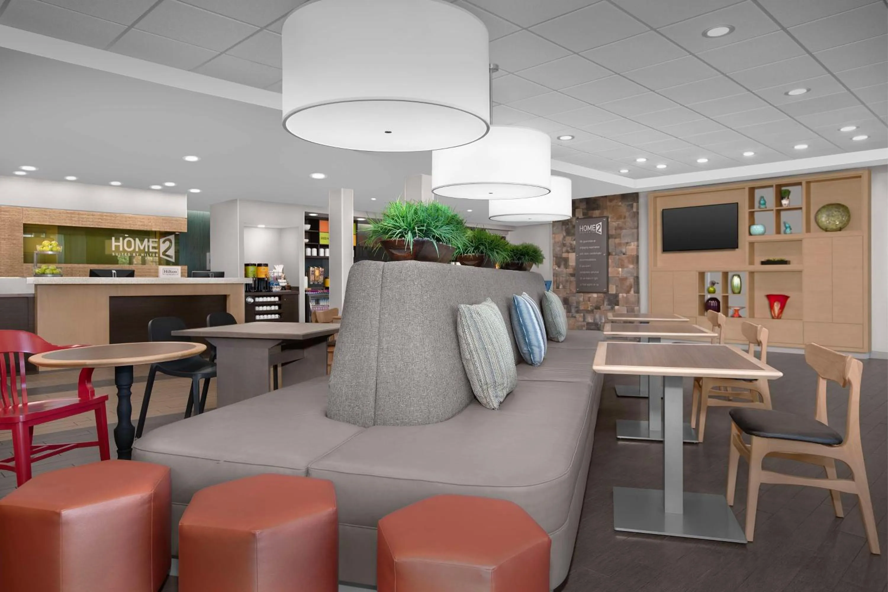 Lobby or reception in Home2 Suites by Hilton Pittsburgh - McCandless, PA