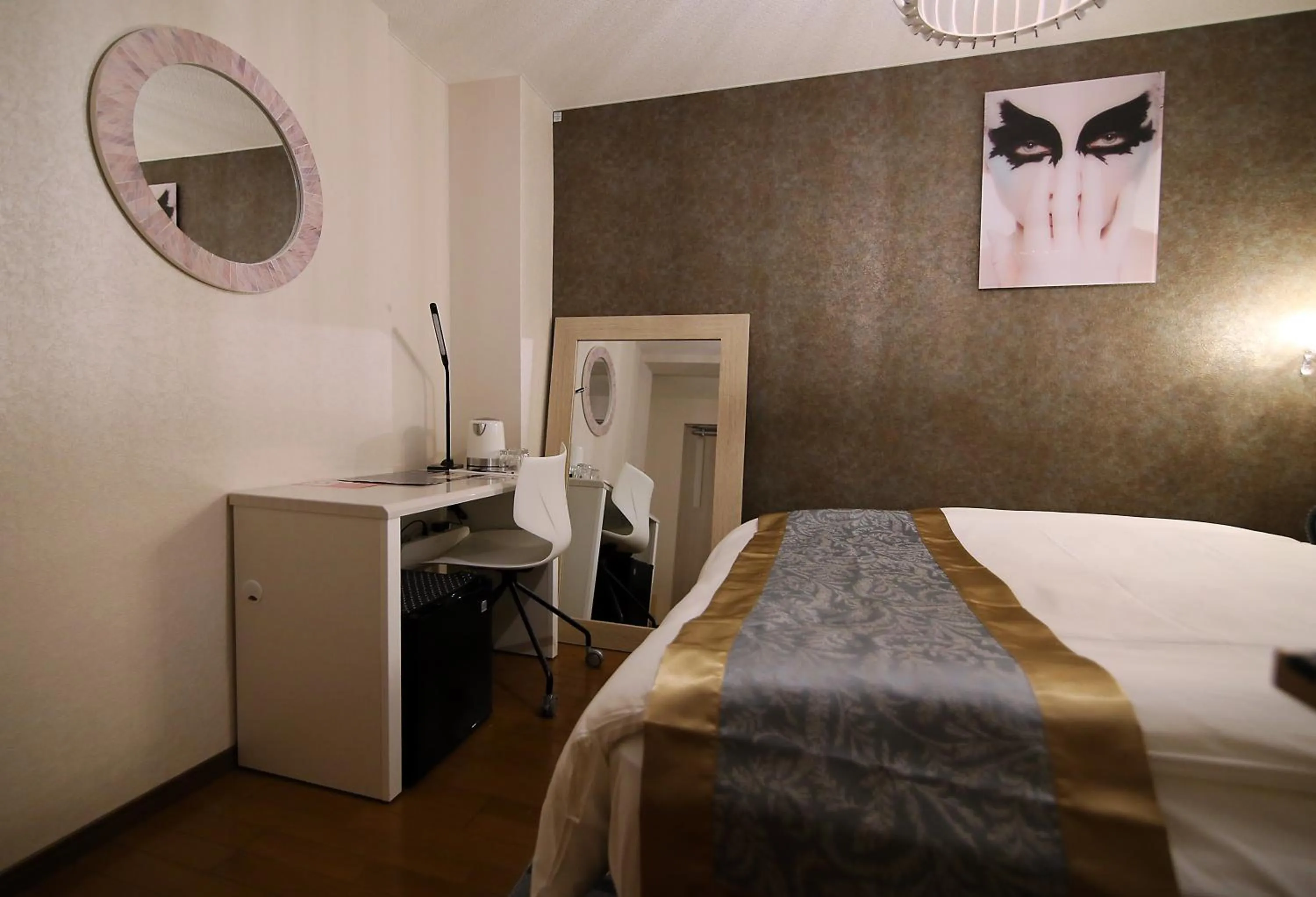 Bed in SHINJUKU GLOBAL HOTEL