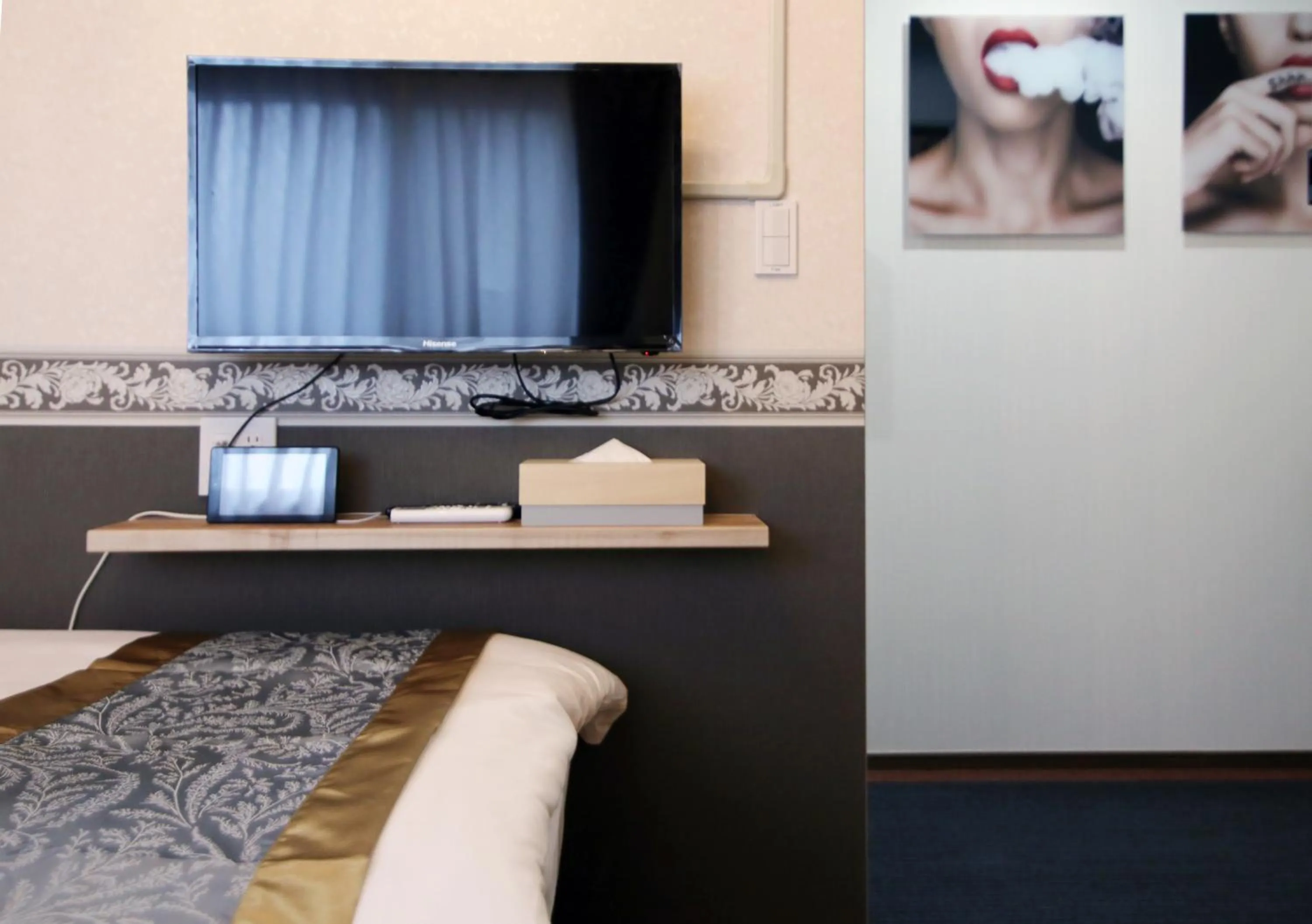 Bed in SHINJUKU GLOBAL HOTEL