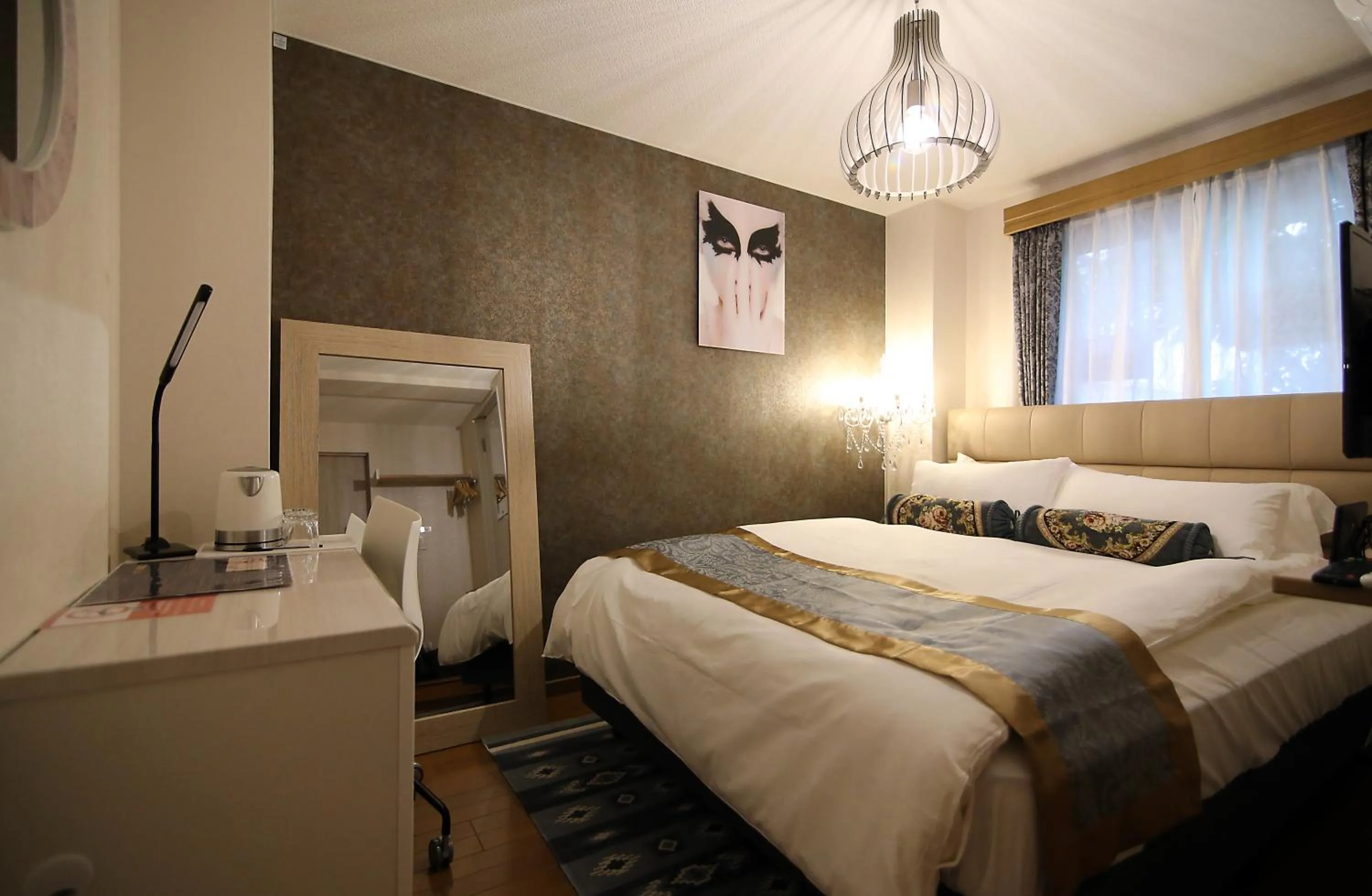 Bed in SHINJUKU GLOBAL HOTEL