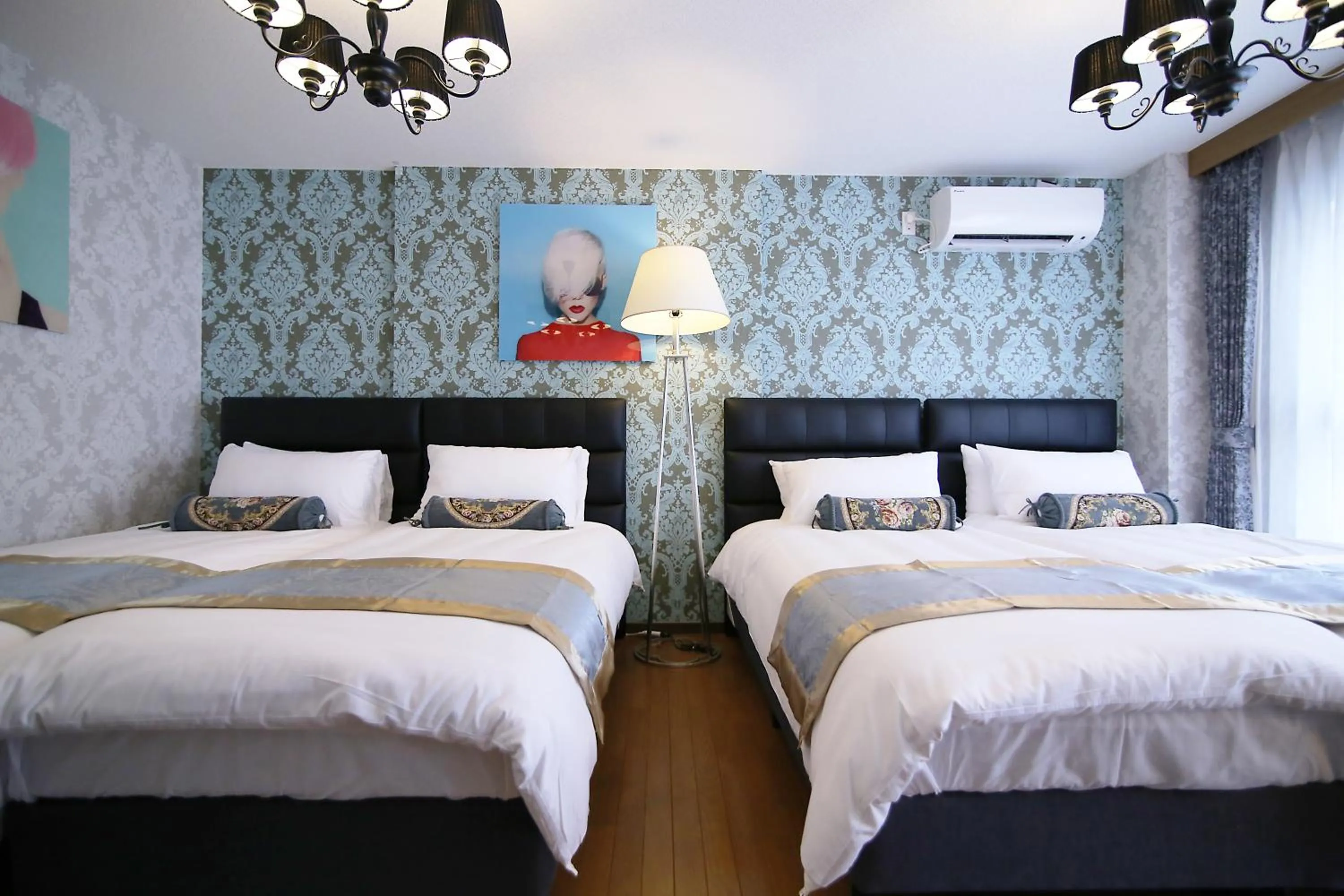 Bed in SHINJUKU GLOBAL HOTEL