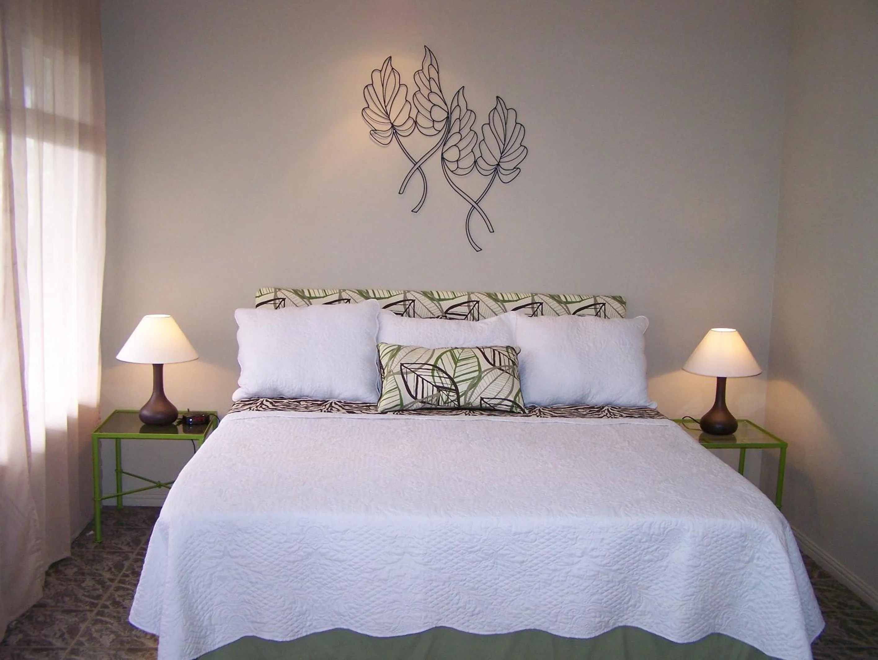 Decorative detail, Bed in Vista Canyon Inn