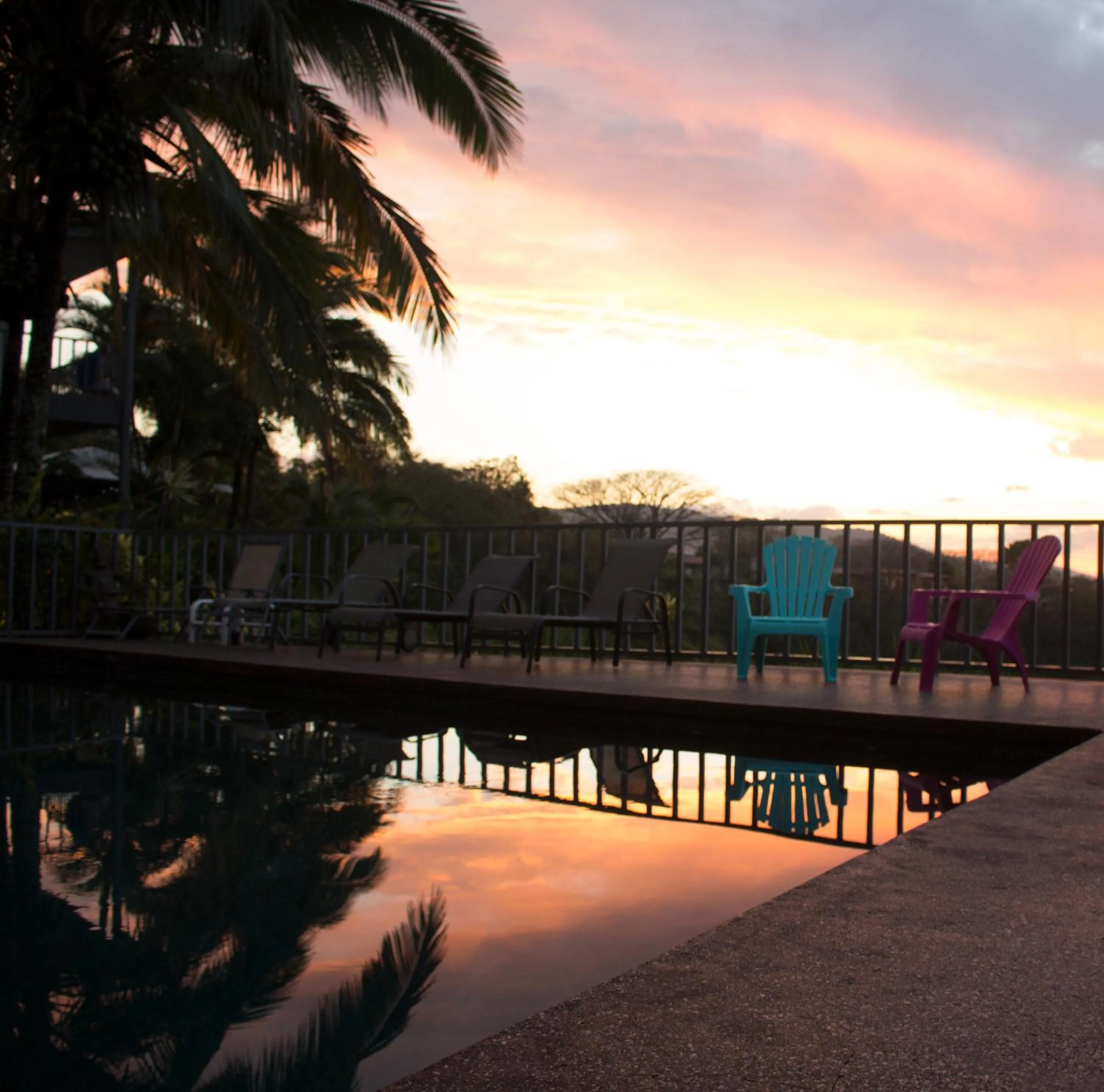 Sunset in Vista Canyon Inn