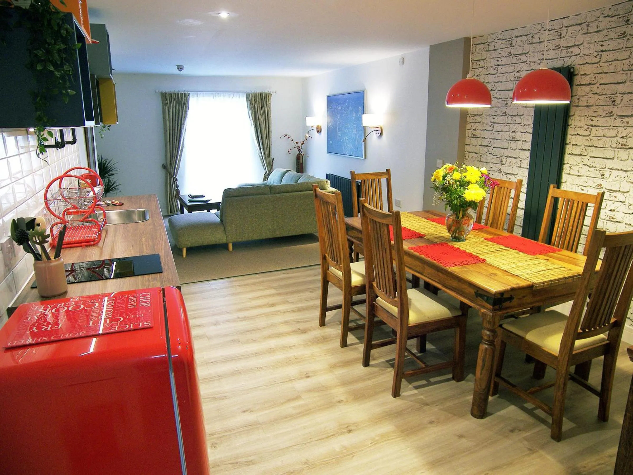 Dining area in Beaverhall Apartments