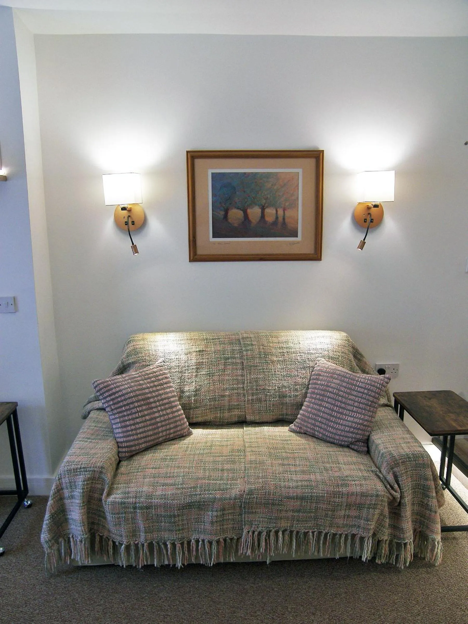 Living room in Beaverhall Apartments