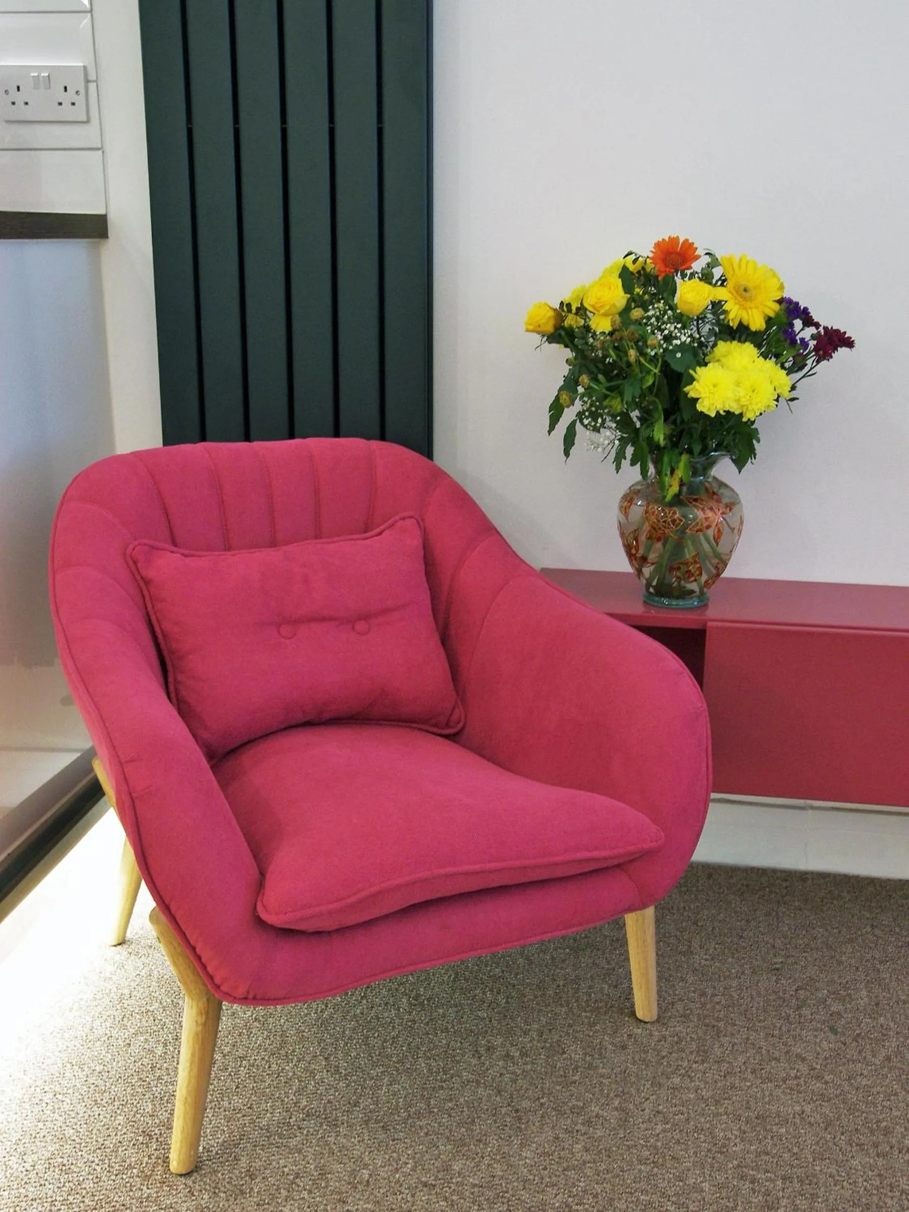 Living room in Beaverhall Apartments