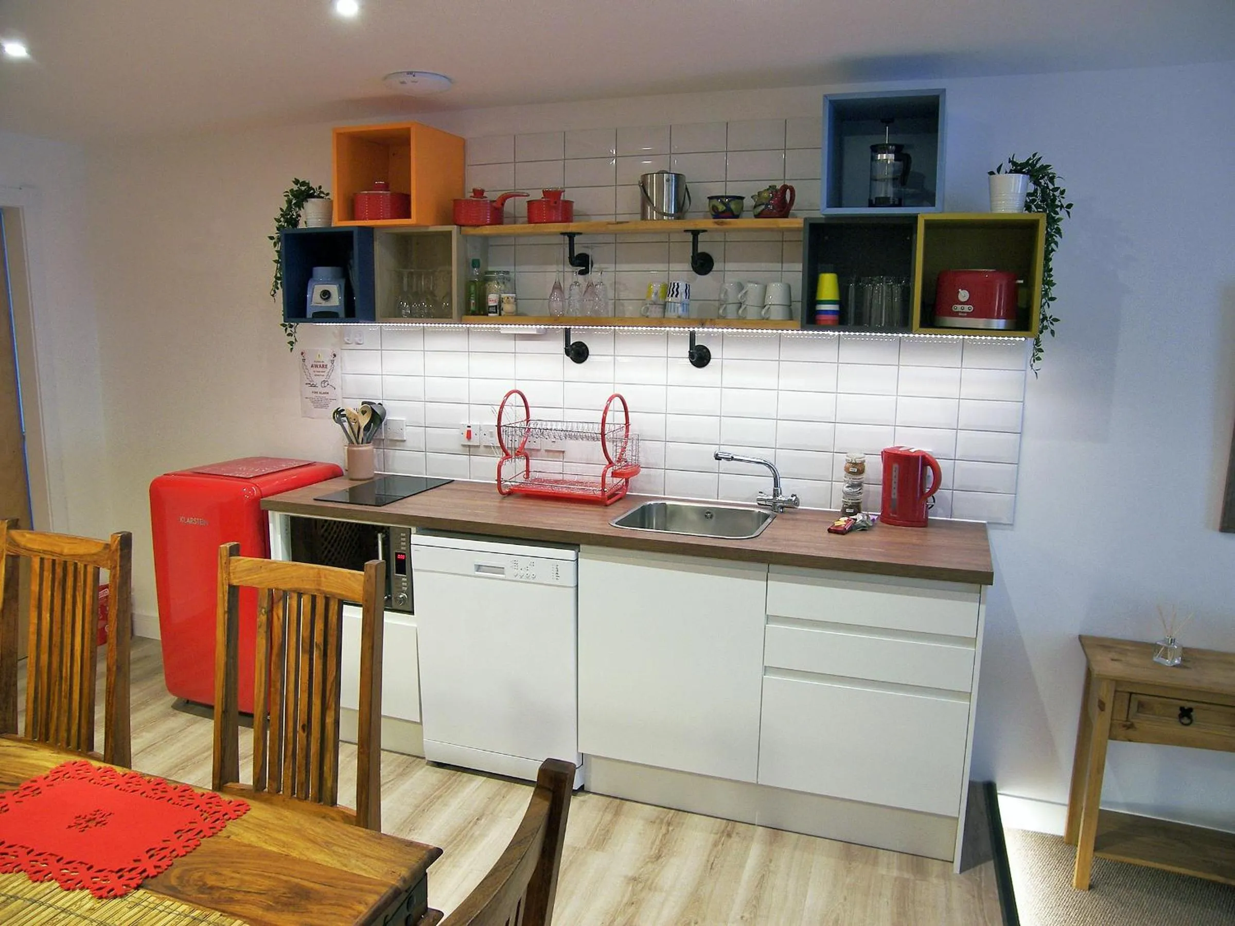 Kitchen or kitchenette in Beaverhall Apartments