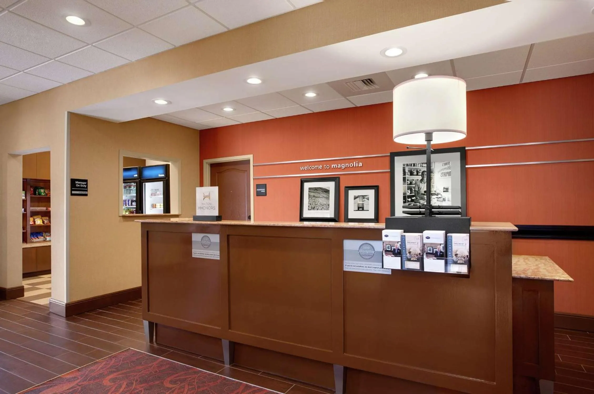 Lobby or reception in Hampton Inn Magnolia