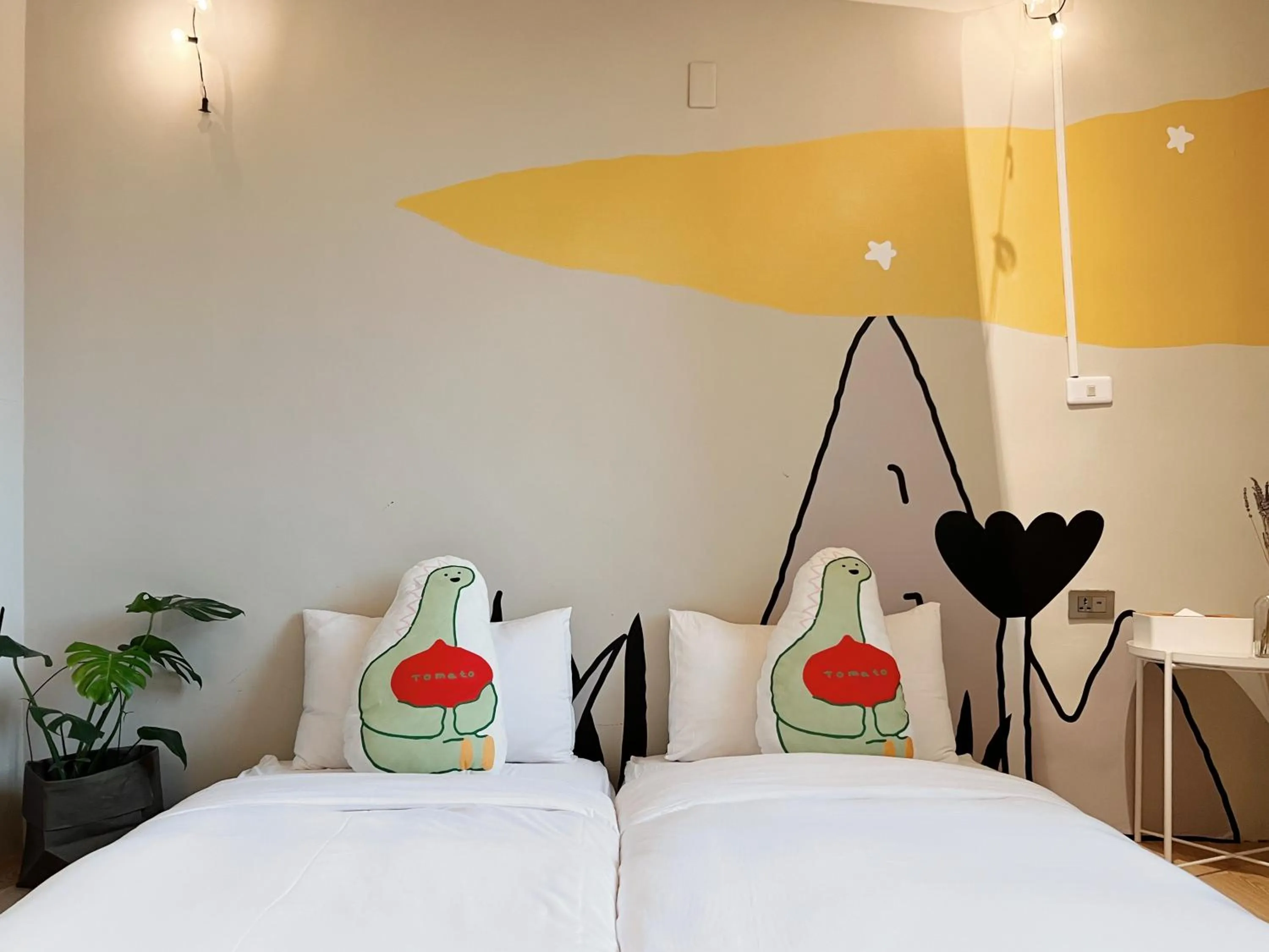 Bed in Hostel Tomato 番茄溫泉青旅