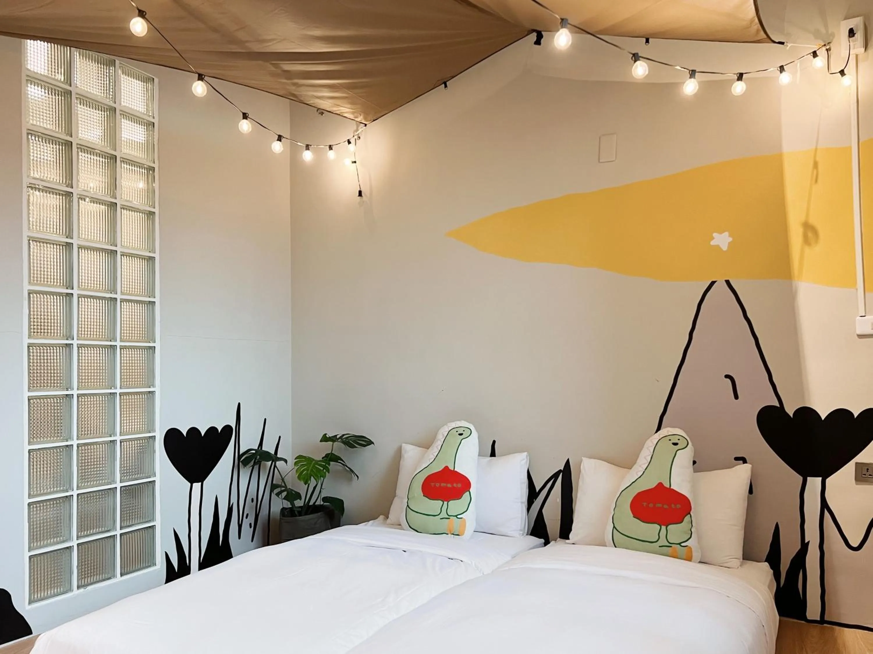 Bed in Hostel Tomato 番茄溫泉青旅