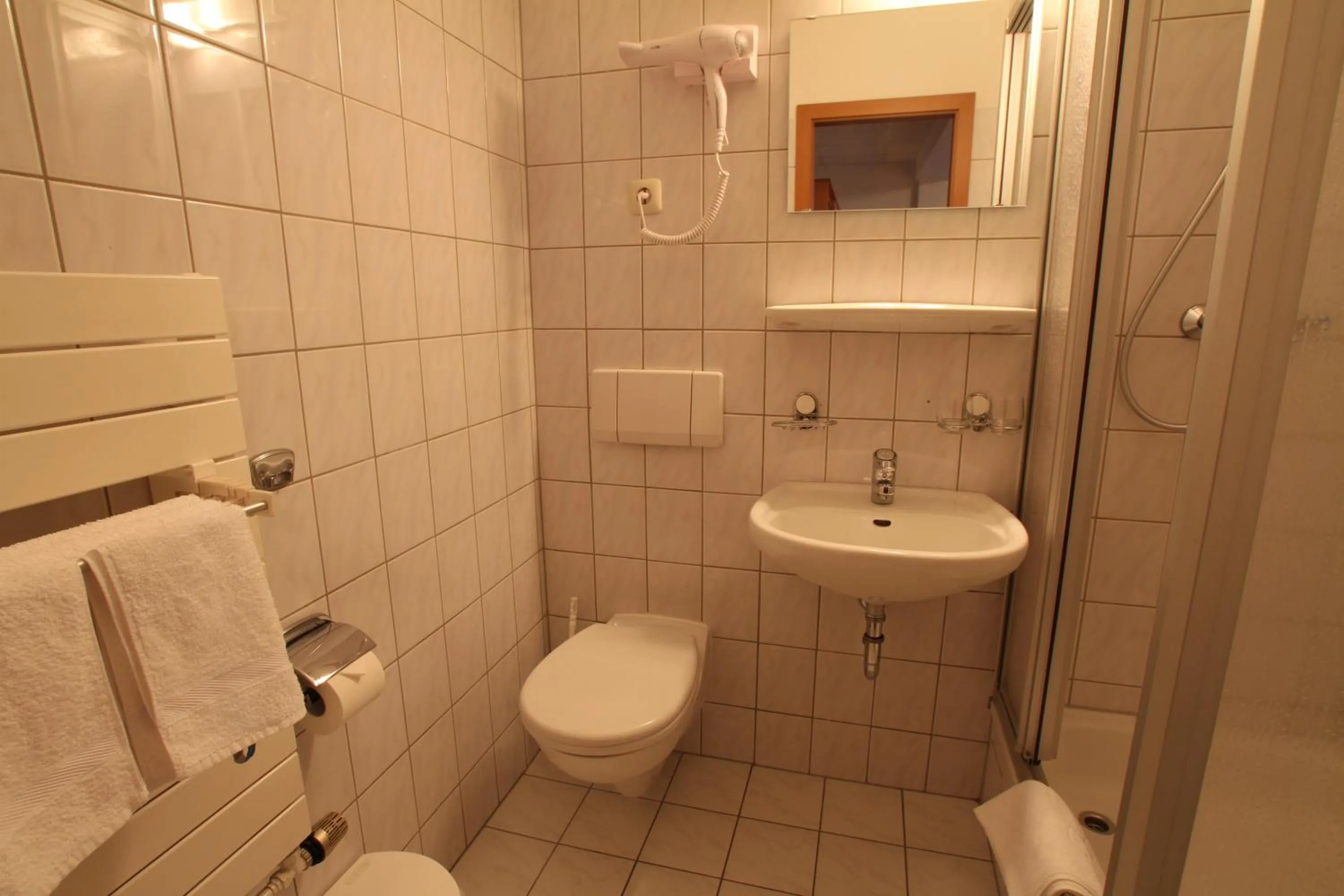 Bathroom in Hotel Weisse Taube
