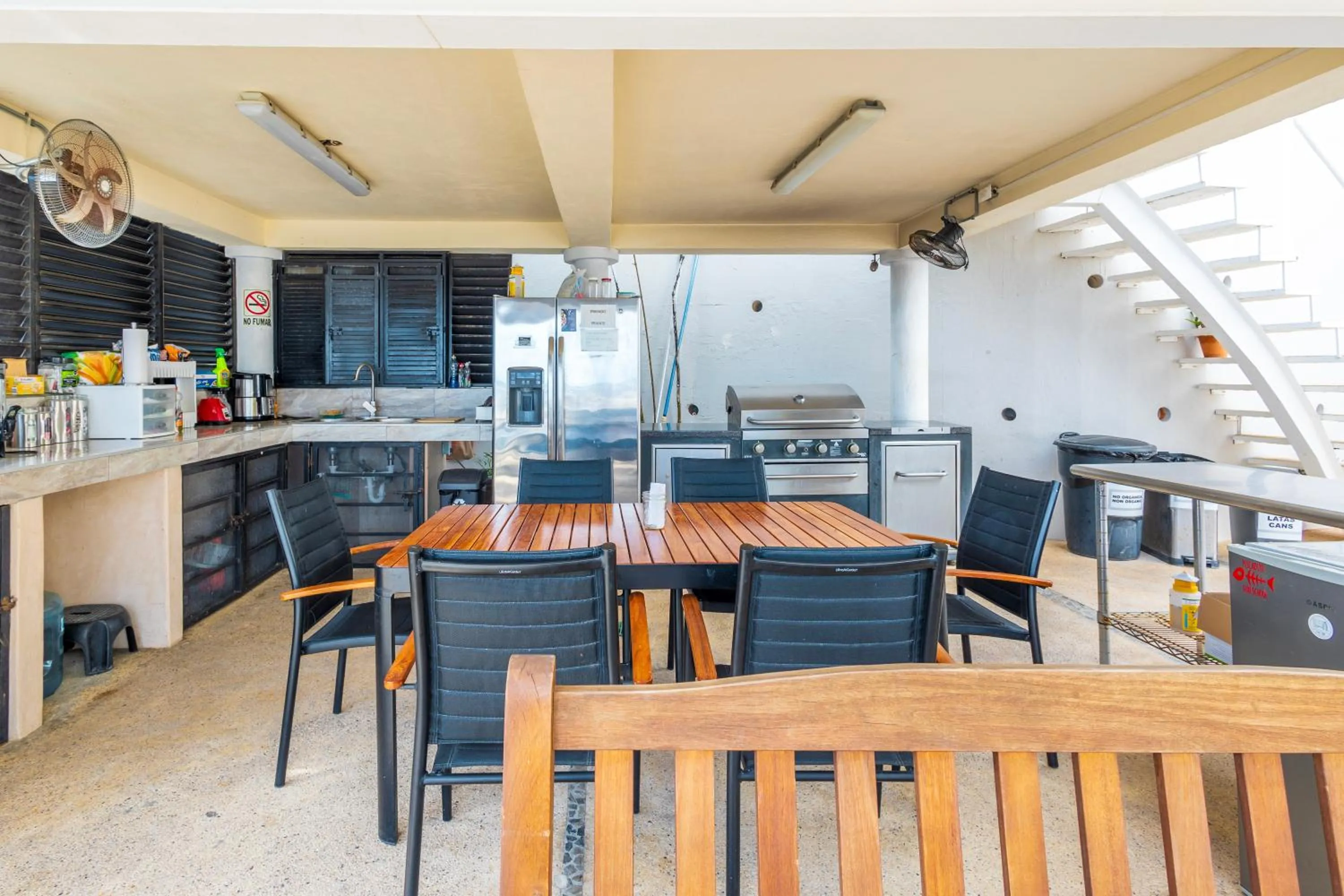 BBQ facilities in MariaMar Suites