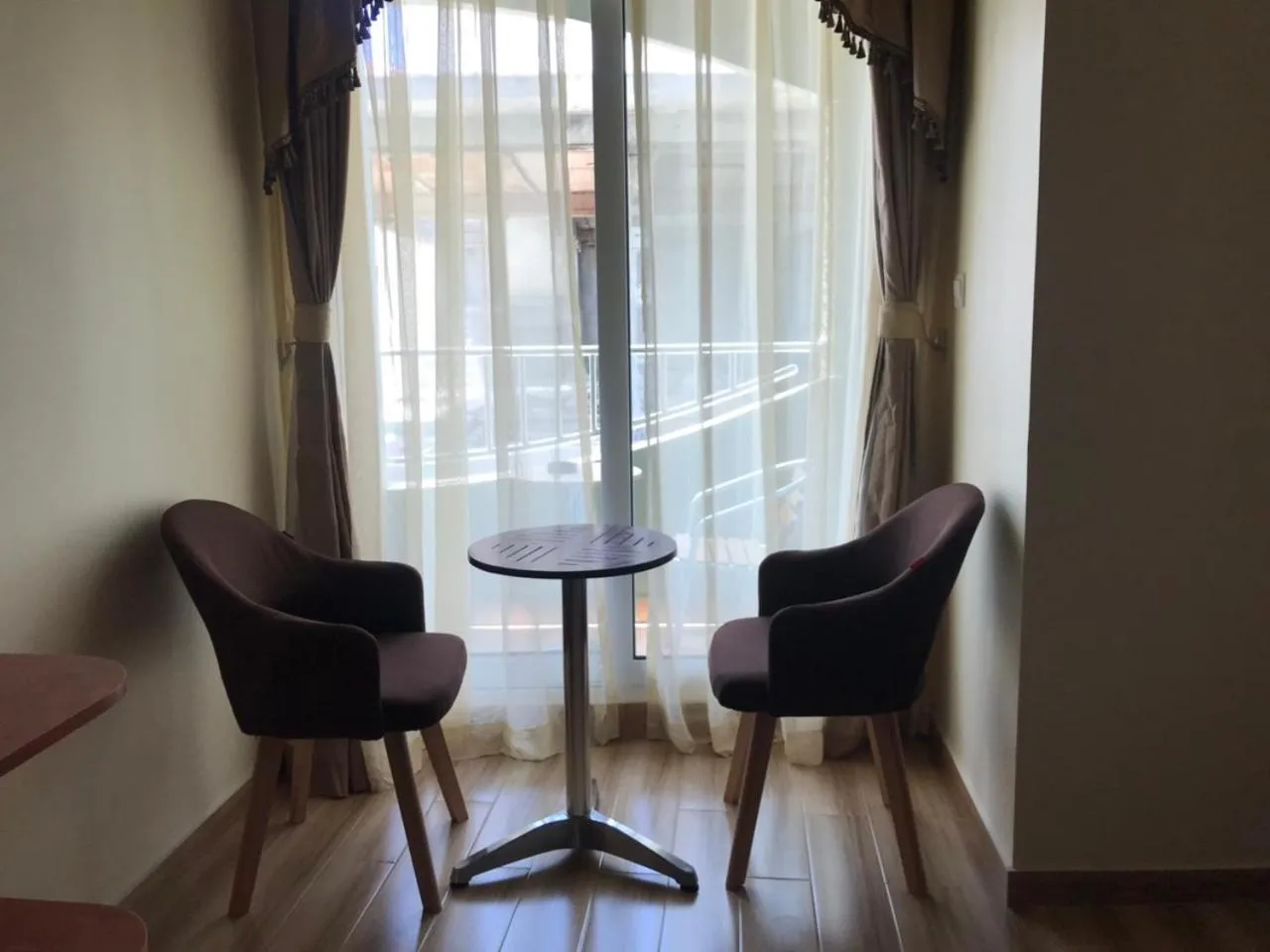 Seating area in Rosemary Boutique