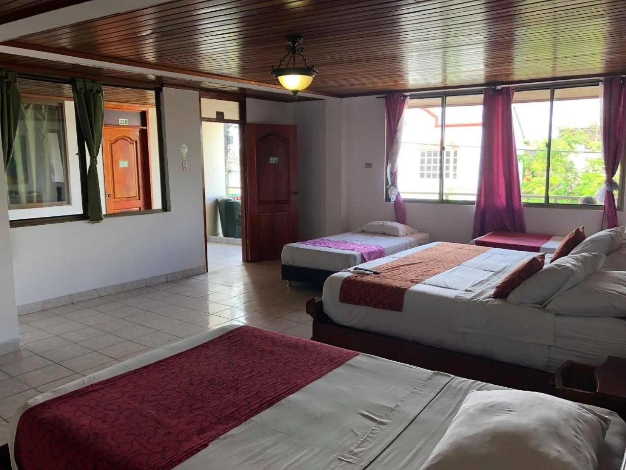 Bed in Hotel Yurupary AMAZONAS