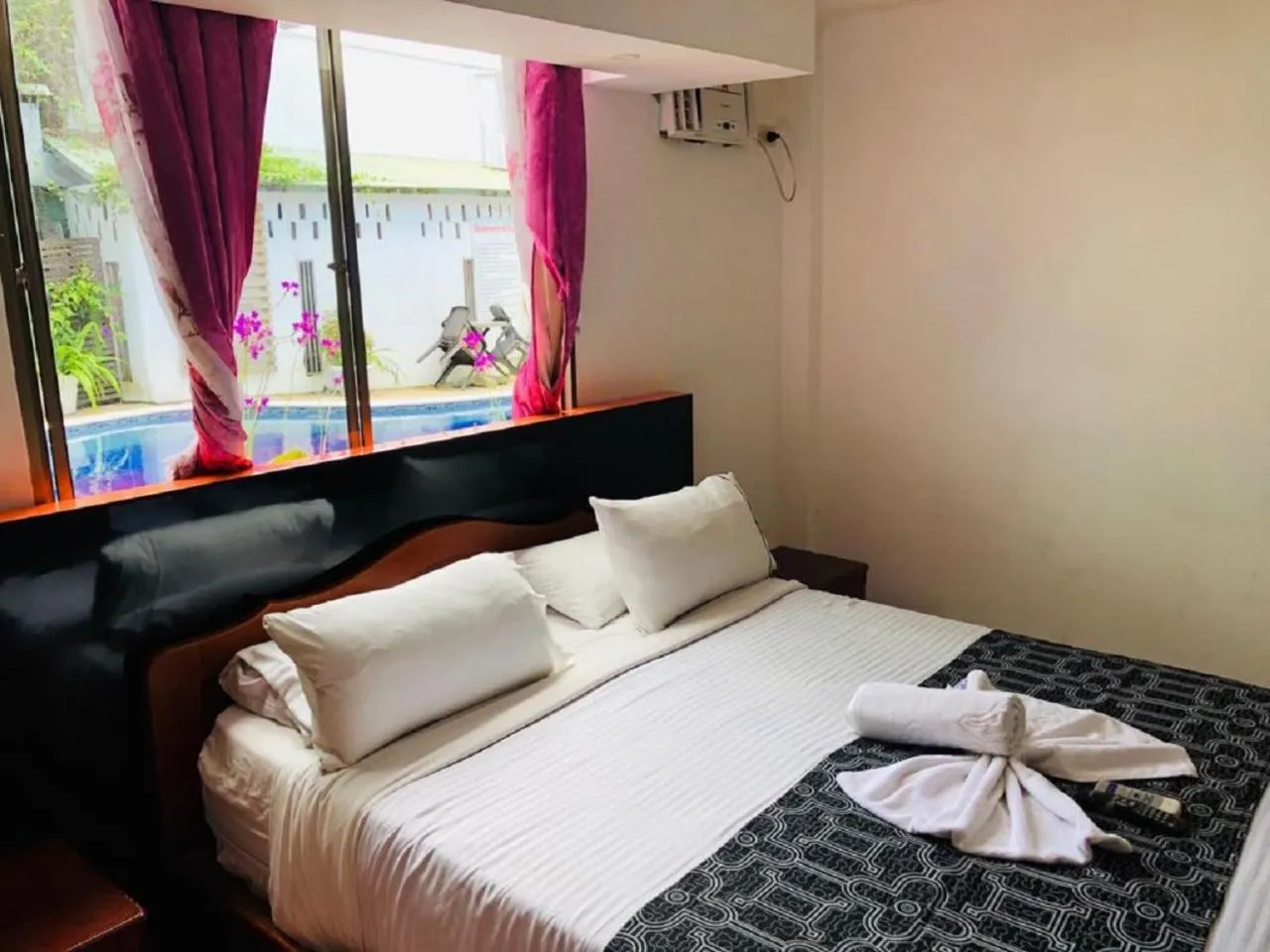 Bed in Hotel Yurupary AMAZONAS