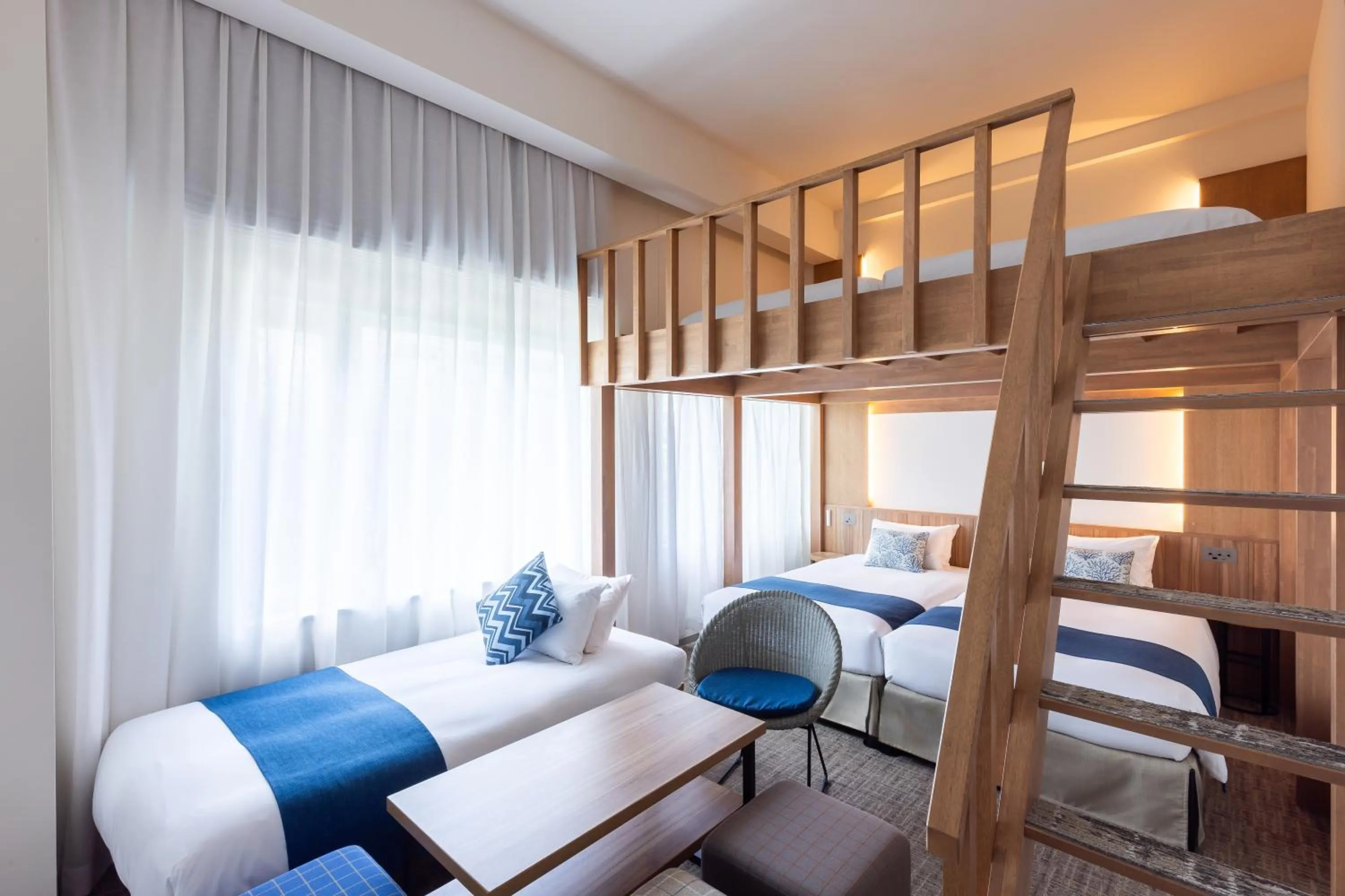Photo of the whole room, Bed in Tokyu Stay Okinawa Naha