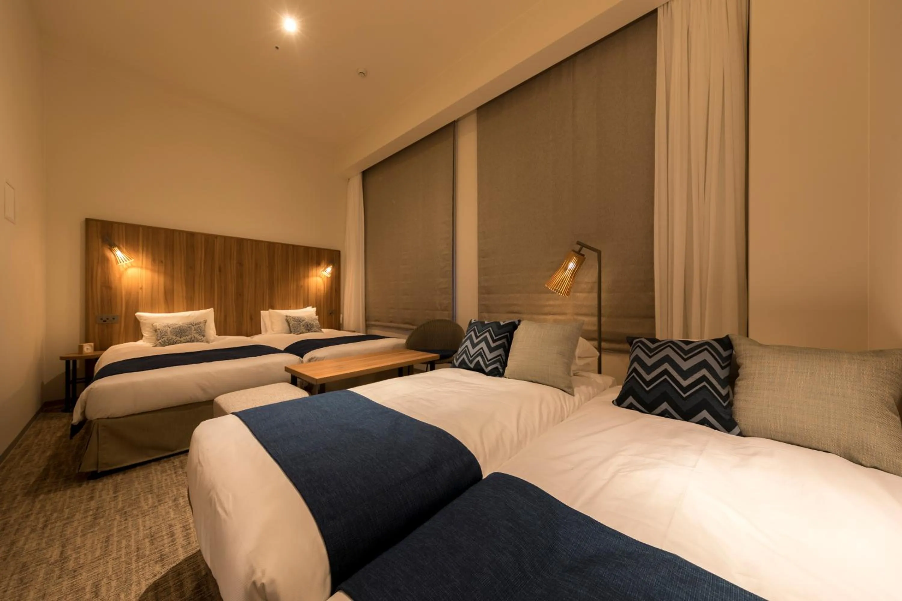 Bed in Tokyu Stay Okinawa Naha