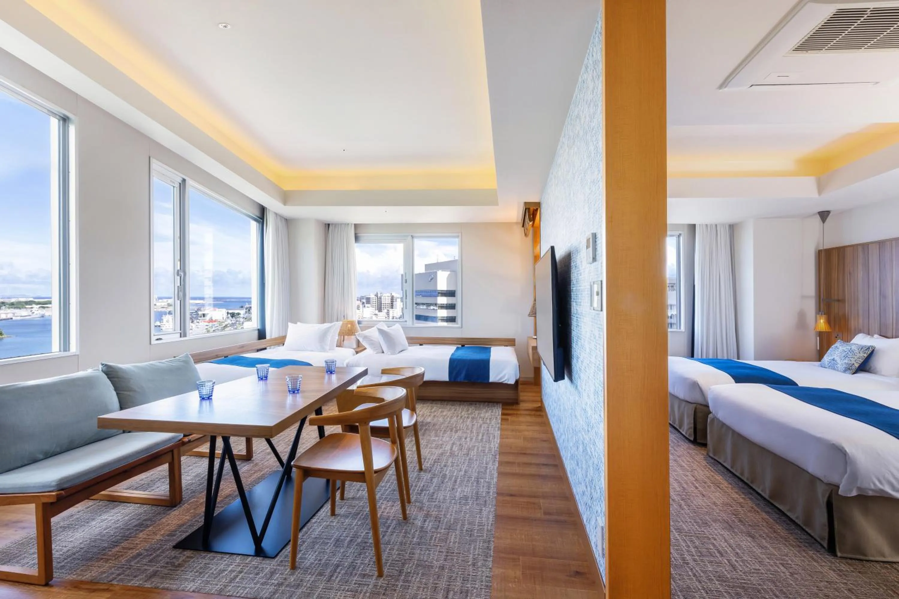 Photo of the whole room, Bed in Tokyu Stay Okinawa Naha