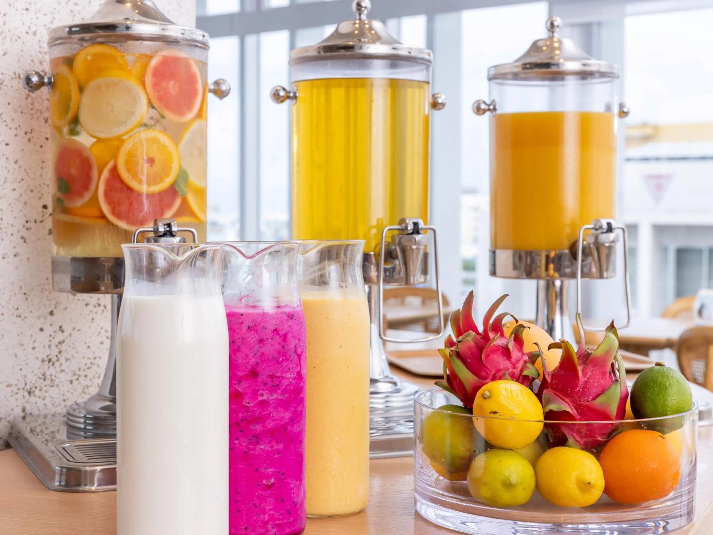 Buffet breakfast in Tokyu Stay Okinawa Naha