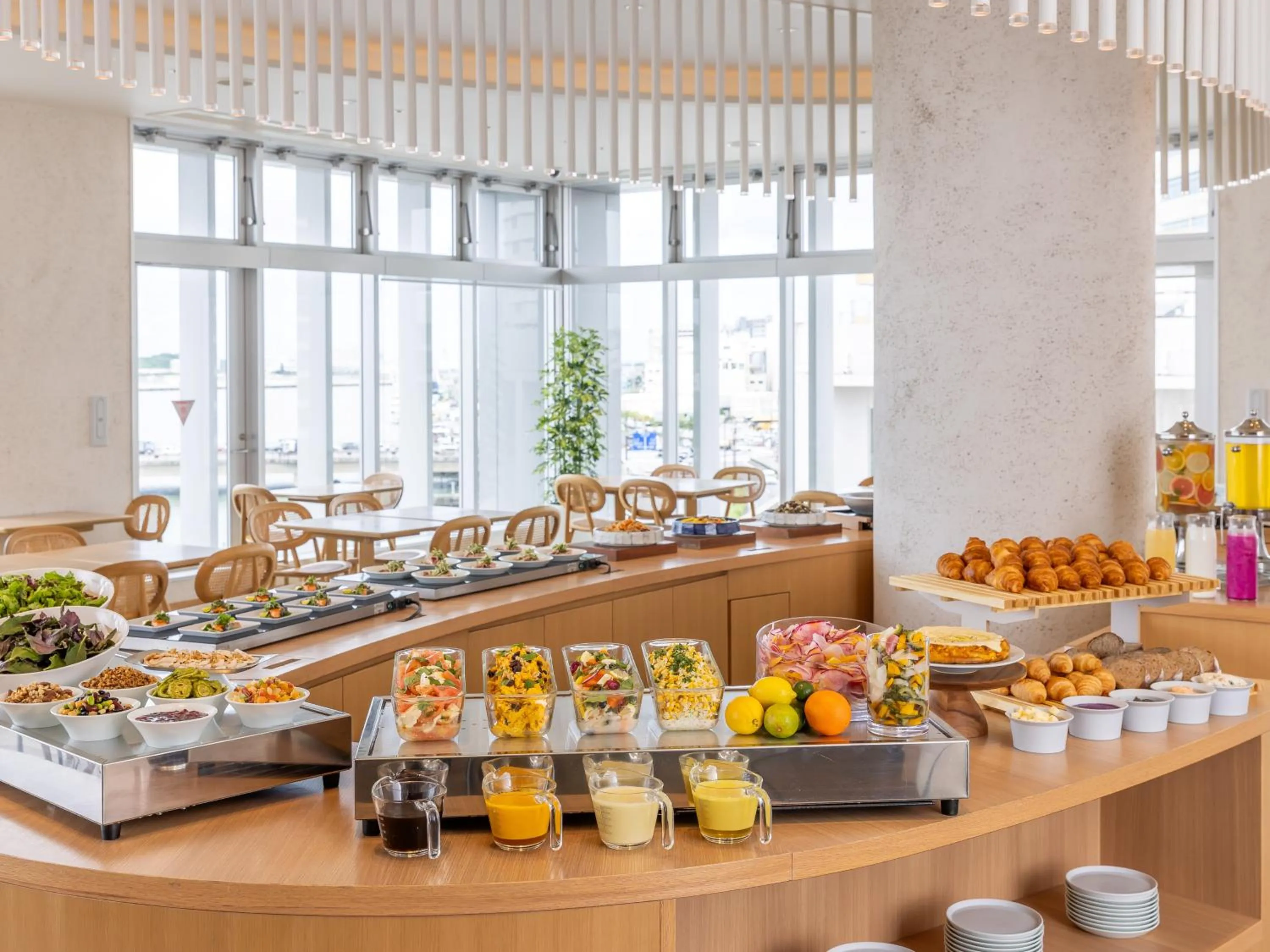 Buffet breakfast in Tokyu Stay Okinawa Naha