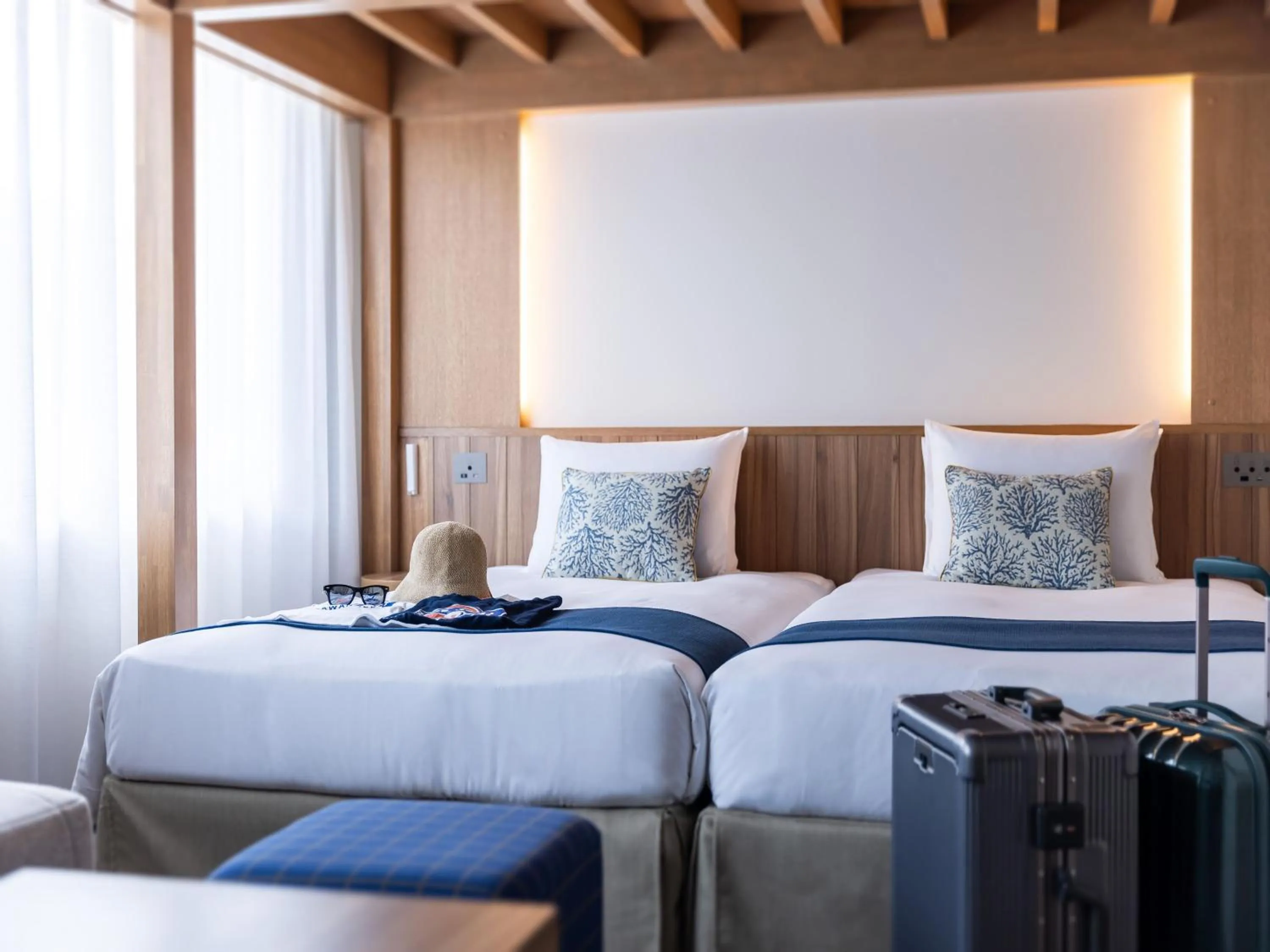 Bed in Tokyu Stay Okinawa Naha