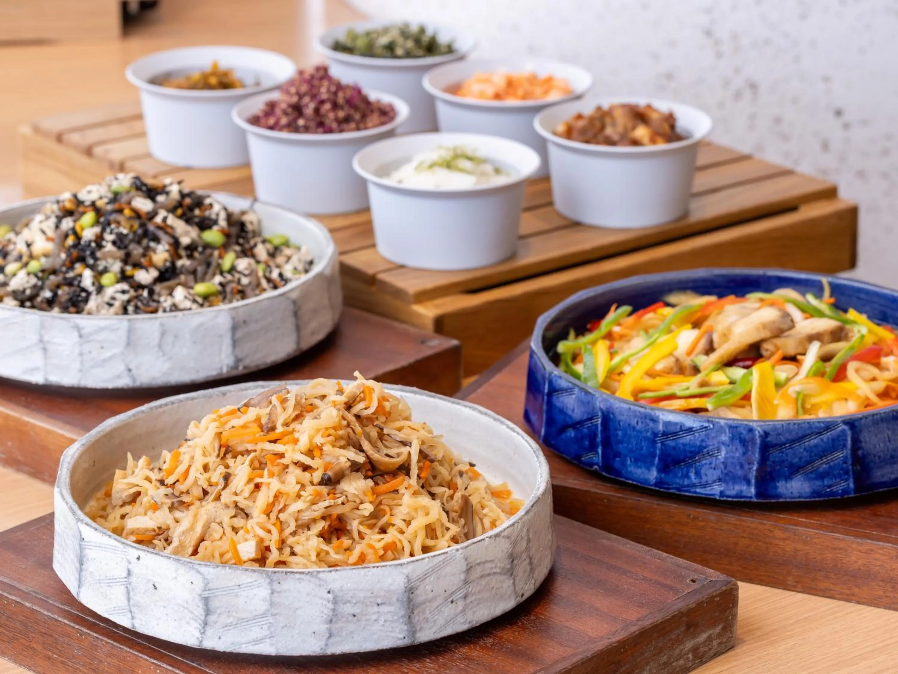 Buffet breakfast in Tokyu Stay Okinawa Naha