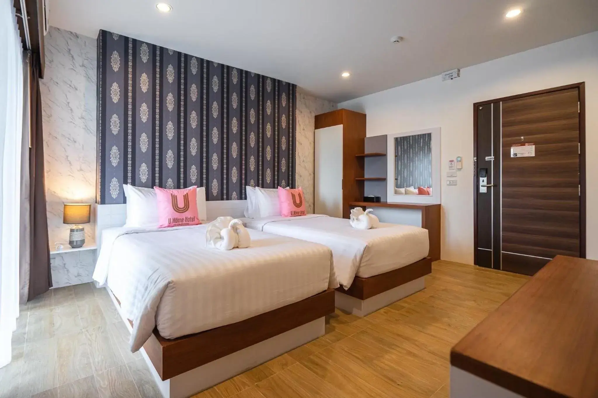 Superior Twin Room in U- Homehotel Nakhonpanom Superior Twin Room in U- Homehotel Nakhonpanom