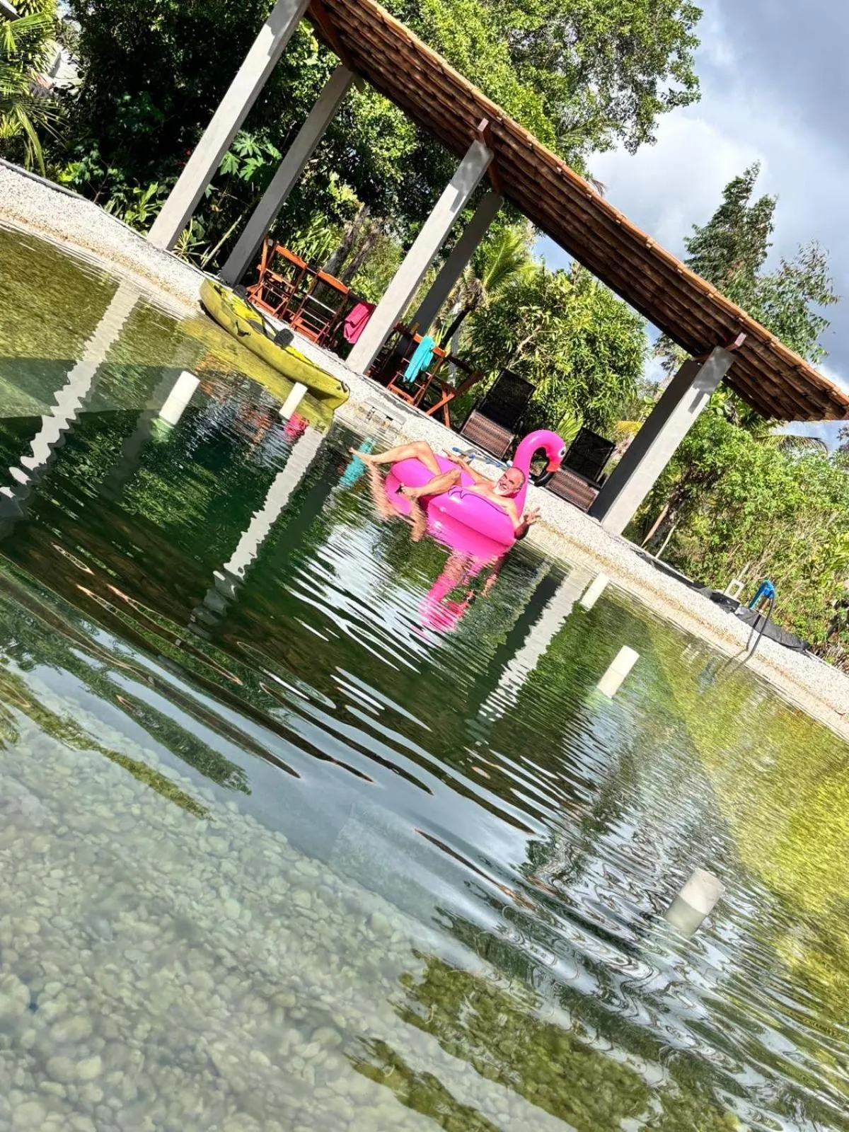 Swimming pool in Fazenda Eco-Jardim