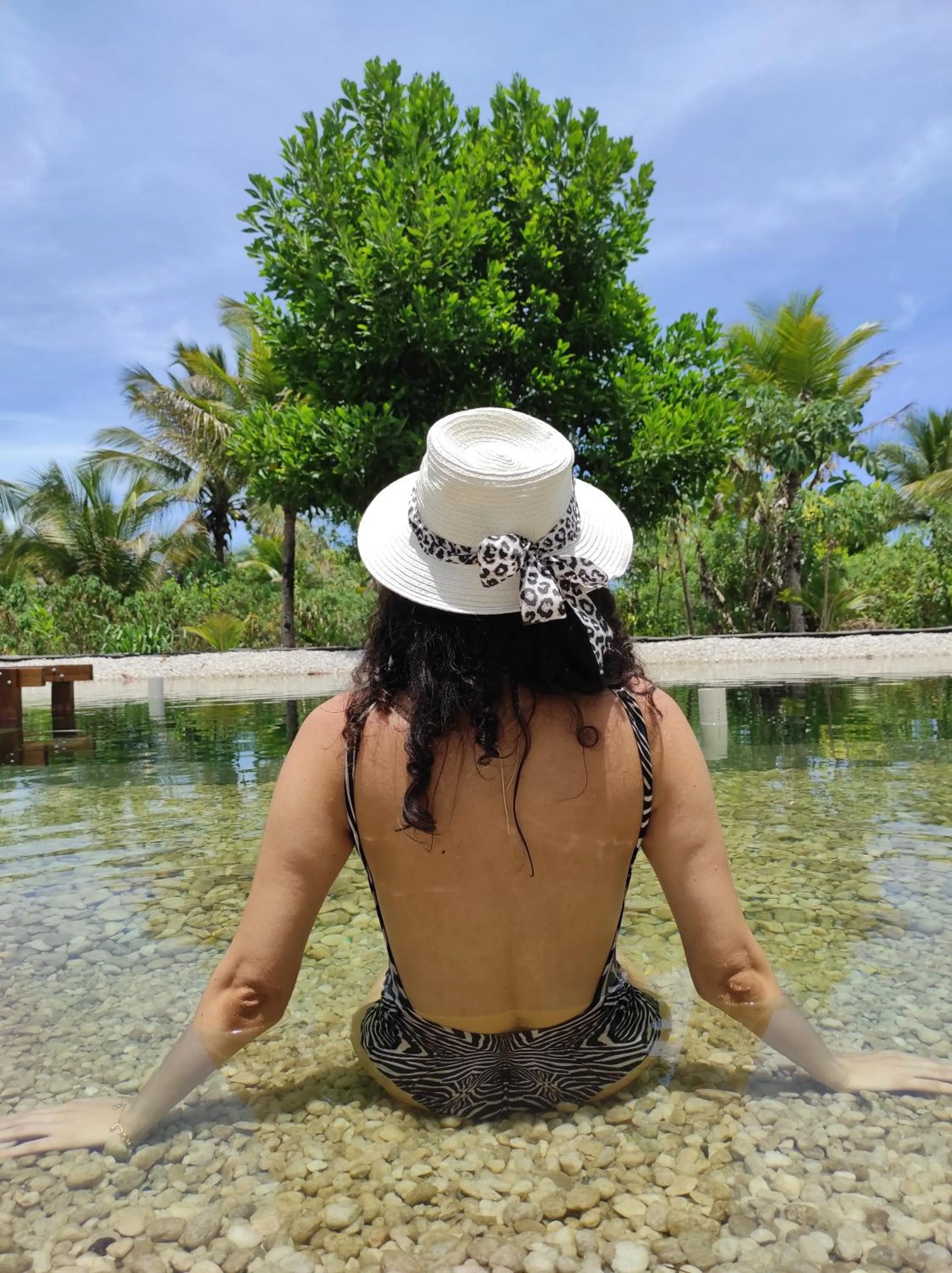 Swimming pool in Fazenda Eco-Jardim