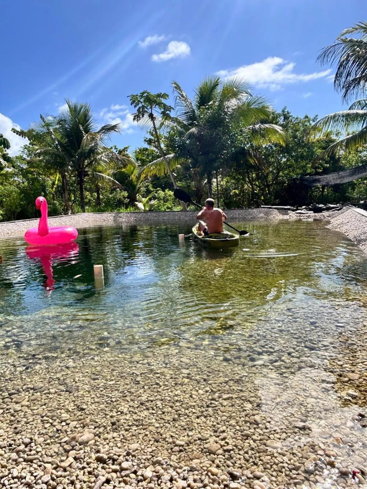 Swimming pool in Fazenda Eco-Jardim