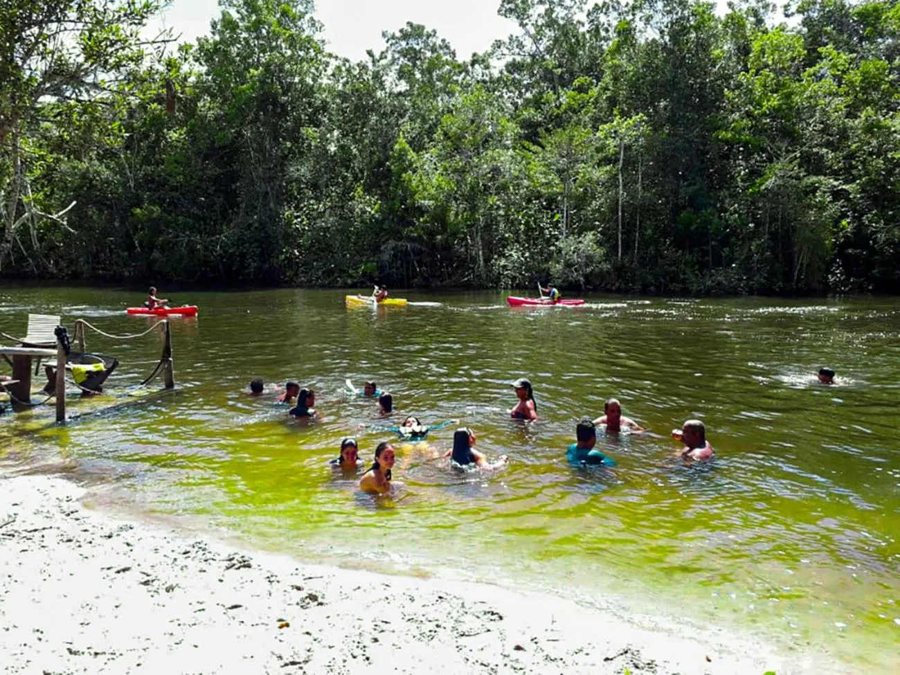 Aqua park in Fazenda Eco-Jardim